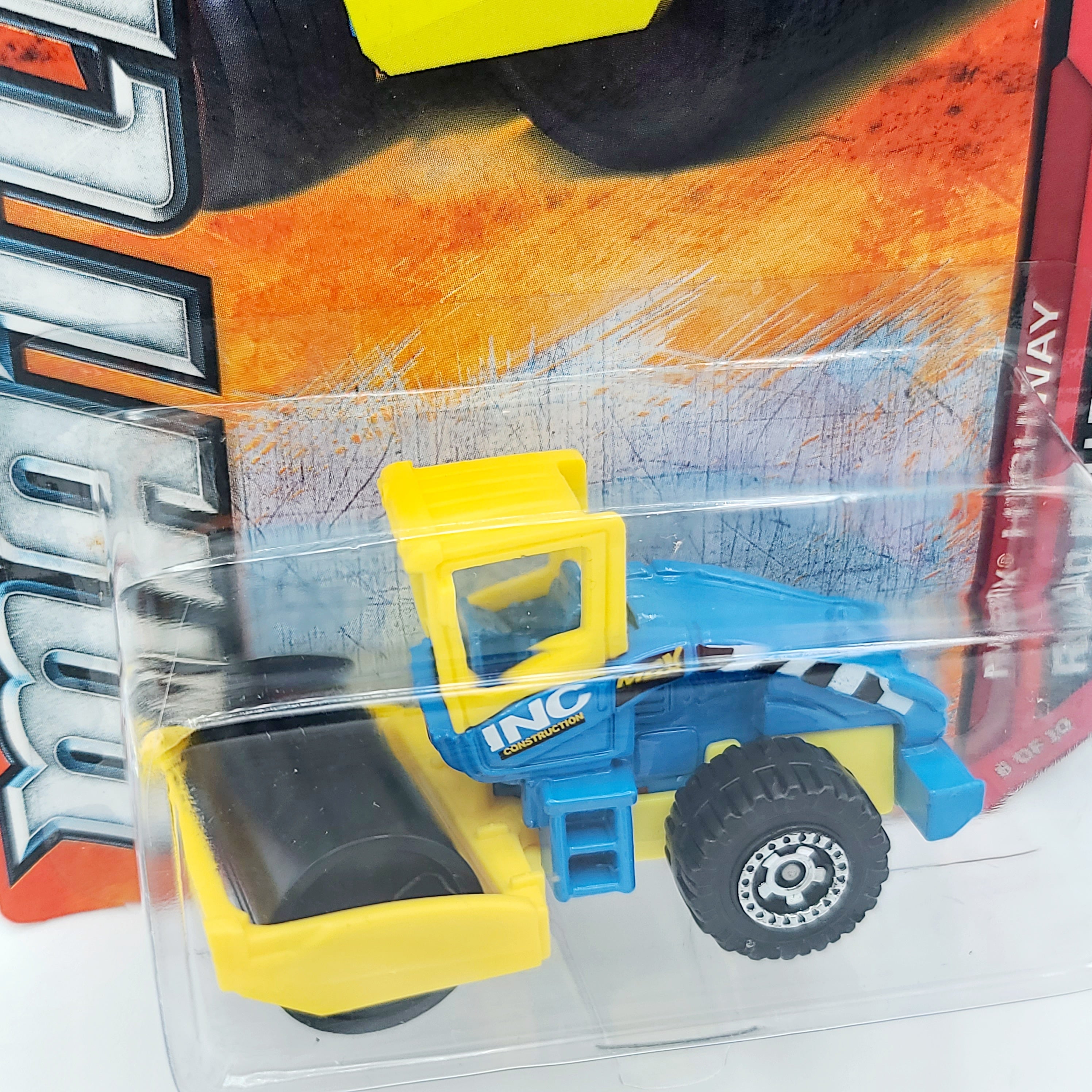 Matchbox Road Roller "INC Construction" (2012 MBX Basic - Highway)