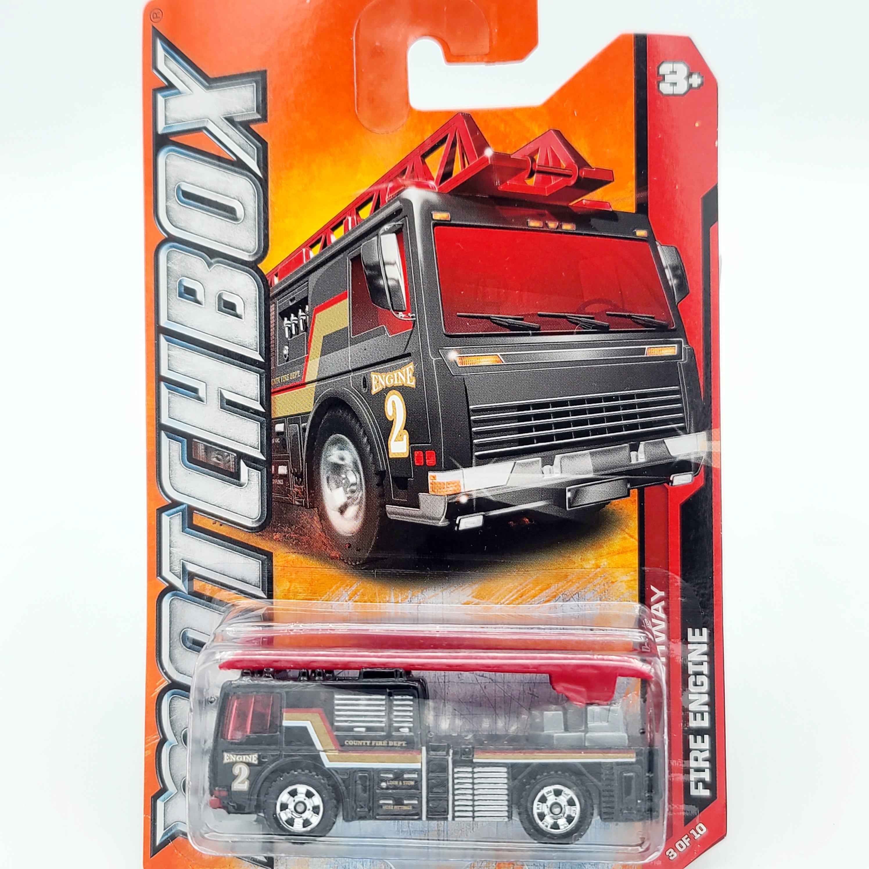 Matchbox '06 Ladder Truck, Fire Engine (2012 MBX Basic - Highway)