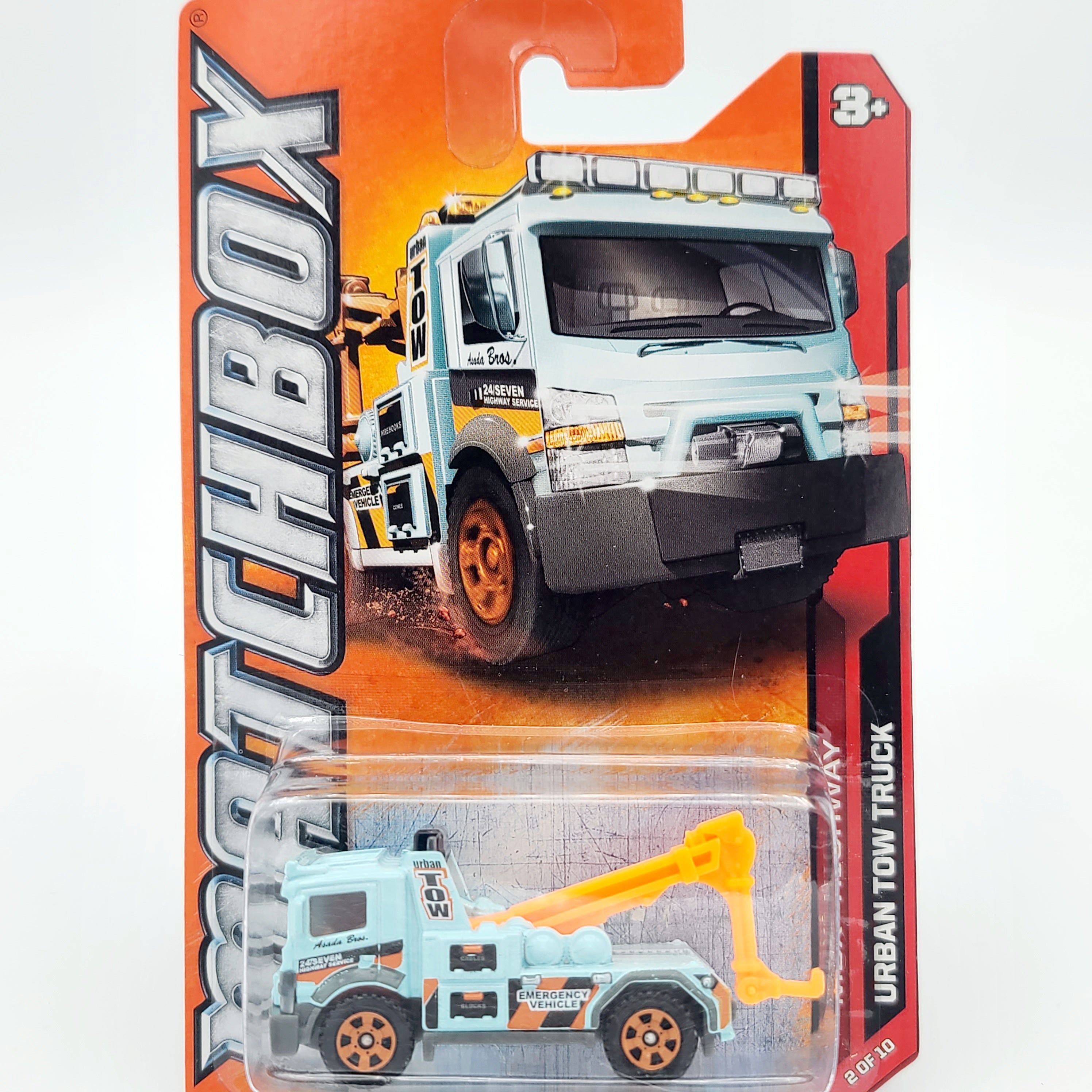 Matchbox Urban Tow Truck (2012 MBX Basic - Highway)