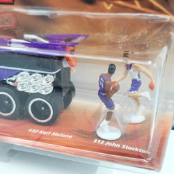 Hot Wheels VW Drag Bus - Utah Jazz, Malone / Stockton (1998 HW Pro Show - Court Collection)