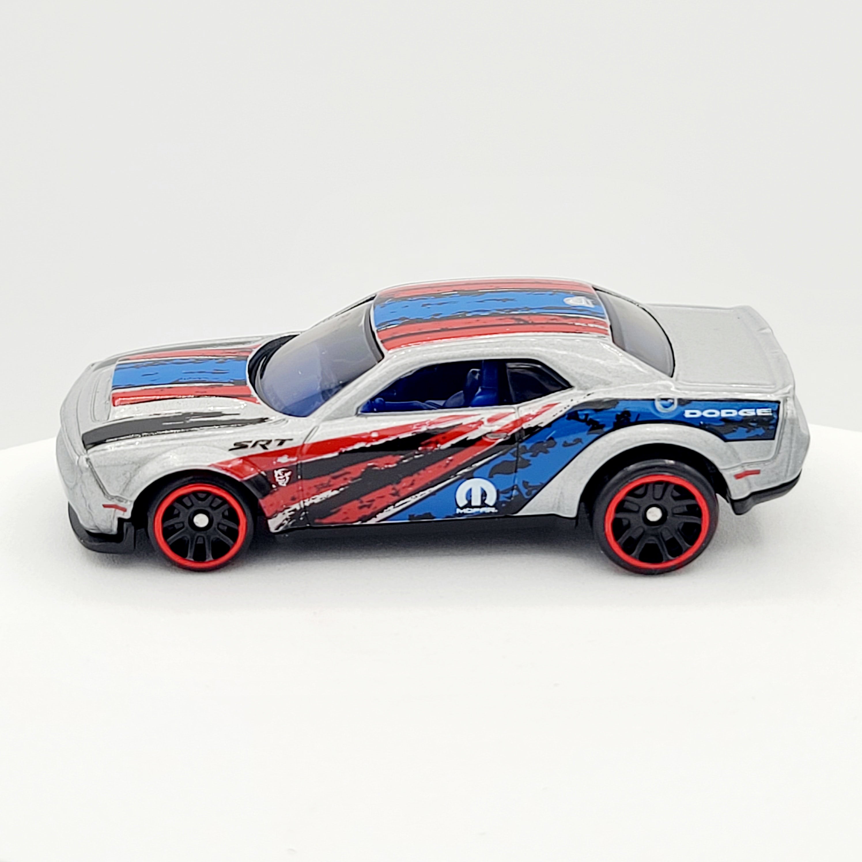 Hot Wheels '18 Dodge Challenger Demon (2024 HW Silver Series - Stars & Stripes)