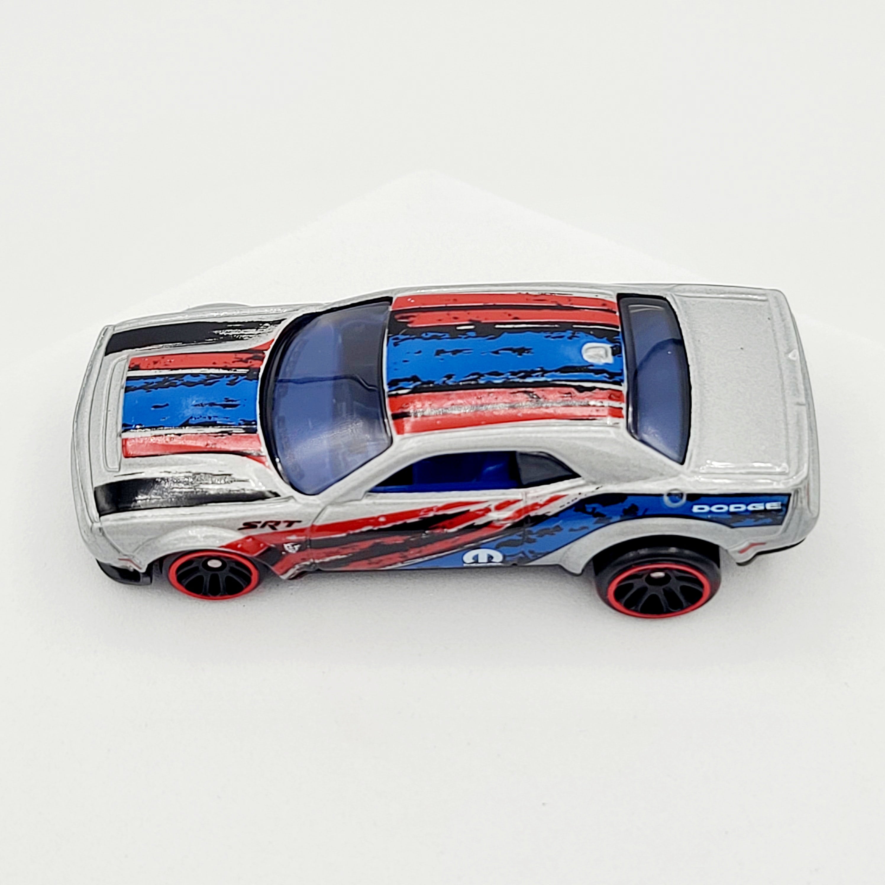 Hot Wheels '18 Dodge Challenger Demon (2024 HW Silver Series - Stars & Stripes)