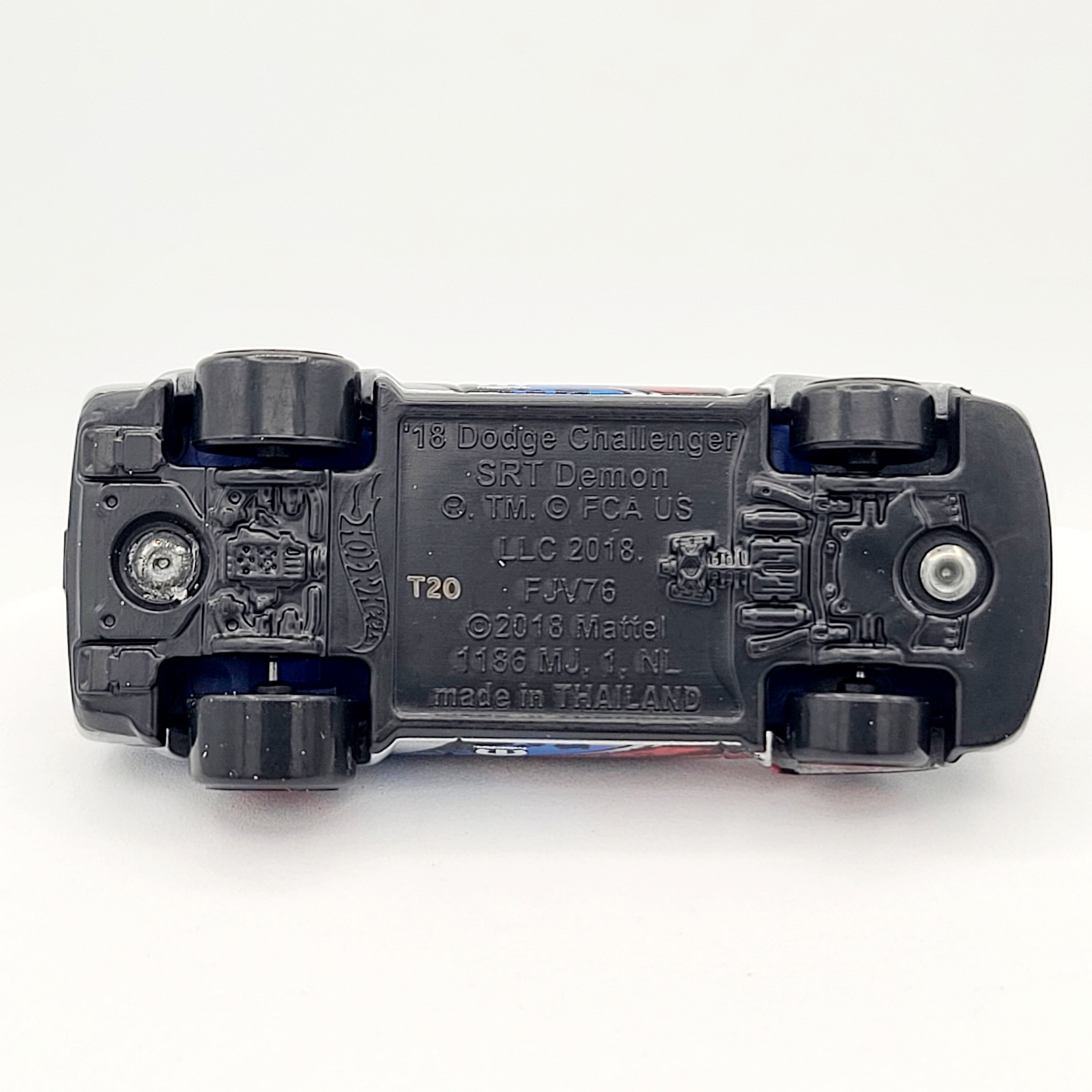 Hot Wheels '18 Dodge Challenger Demon (2024 HW Silver Series - Stars & Stripes)