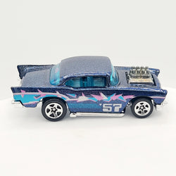 Hot Wheels '57 Chevy w/ 5 Spoke Wheels (1995 HW Basic - Steel Stamp)