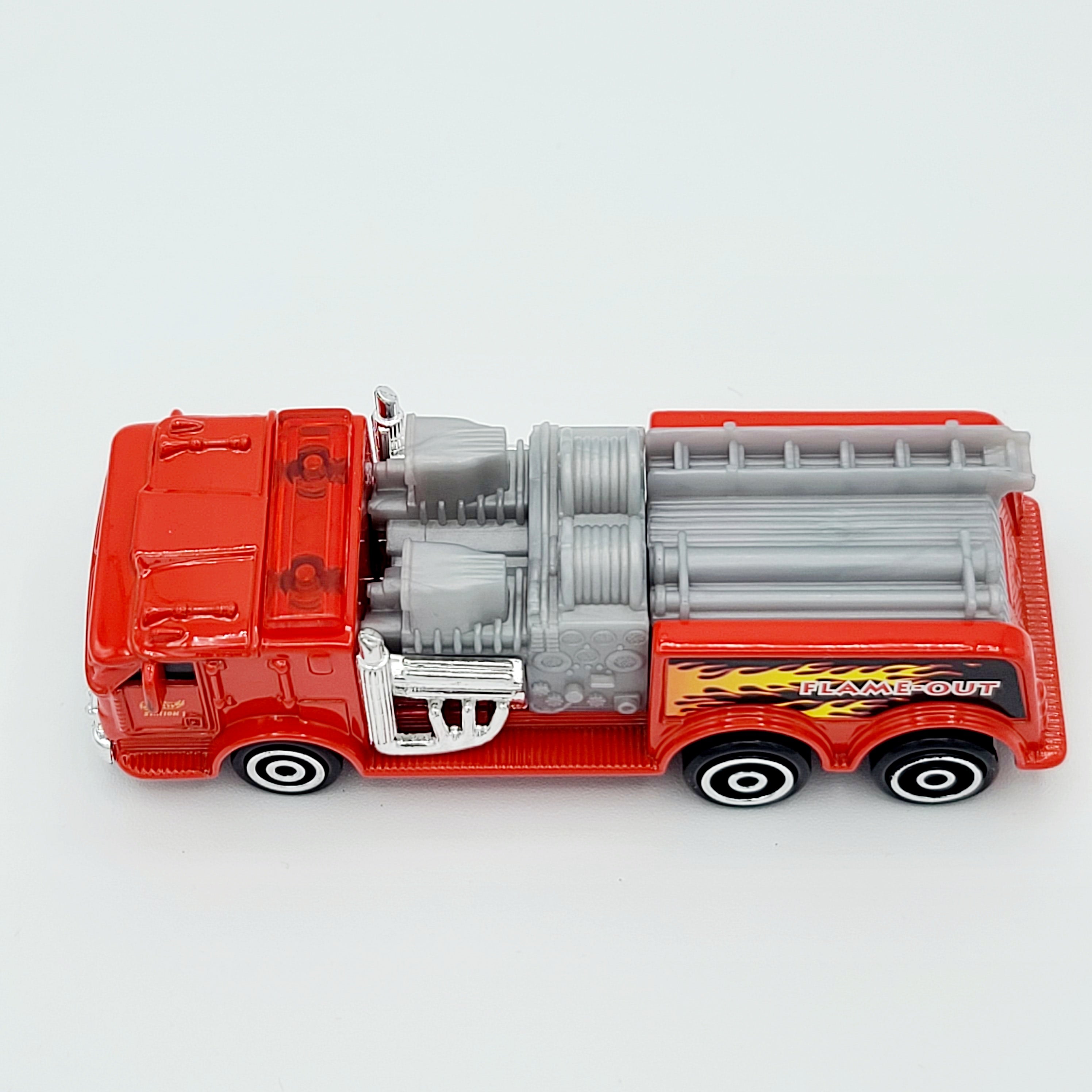 Hot Wheels Fire Engine Hauler "Flame Out", 1:64-1:43 (1998 HW Haulers)