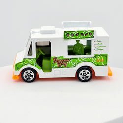 Hot Wheels Good Humor Truck / Ice Cream Truck "Espresso Stop" (1999 HW City Center 5 Pack - Multipack Exclusive)