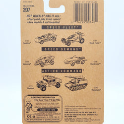 Hot Wheels Vector Avtech WX-3 #207, UH (1991 HW Basic - New Model)