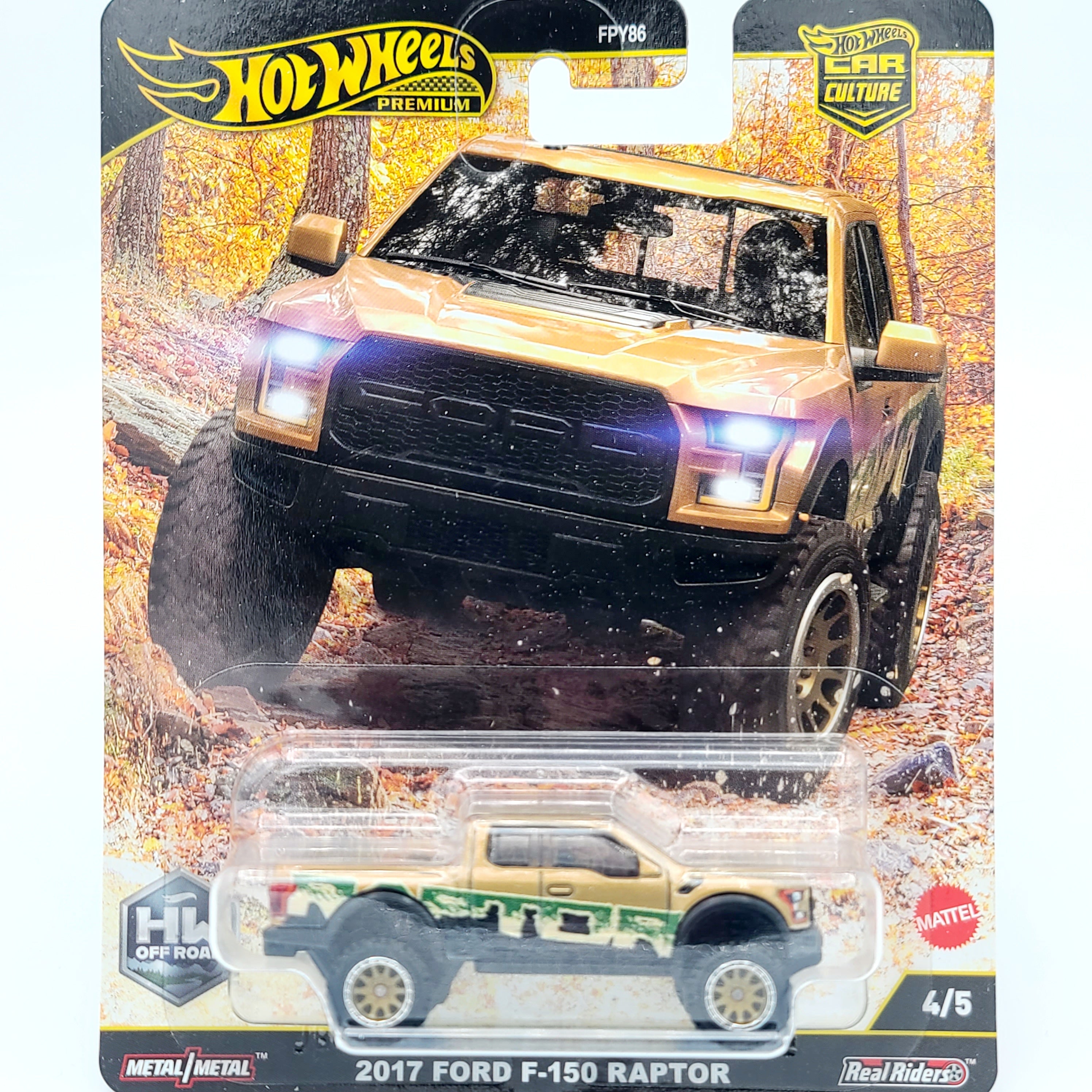 Hot Wheels - 2025 Car Culture Case H - Off Road (Set of 5 Cars)
