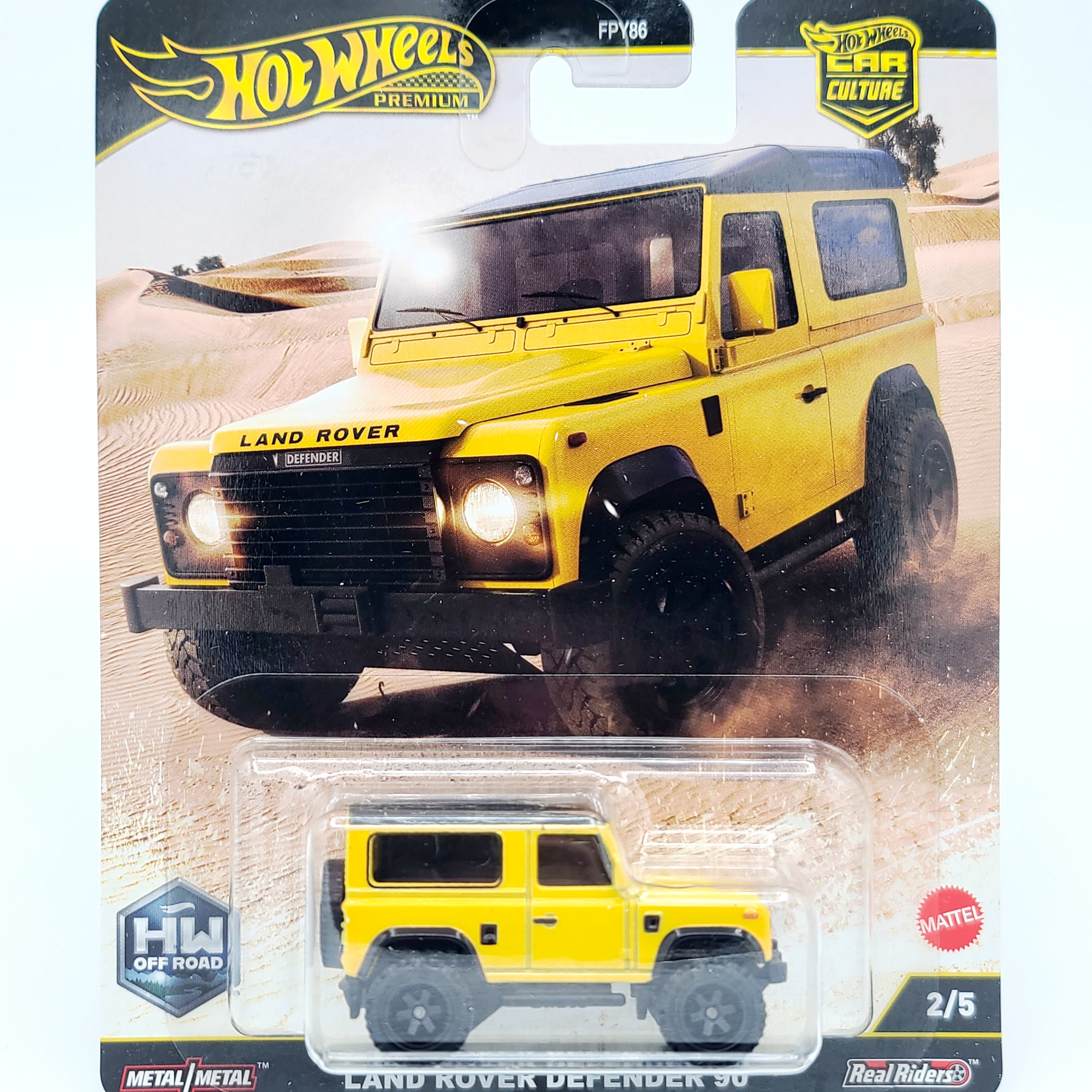 Hot Wheels - 2025 Car Culture Case H - Off Road (Set of 5 Cars)