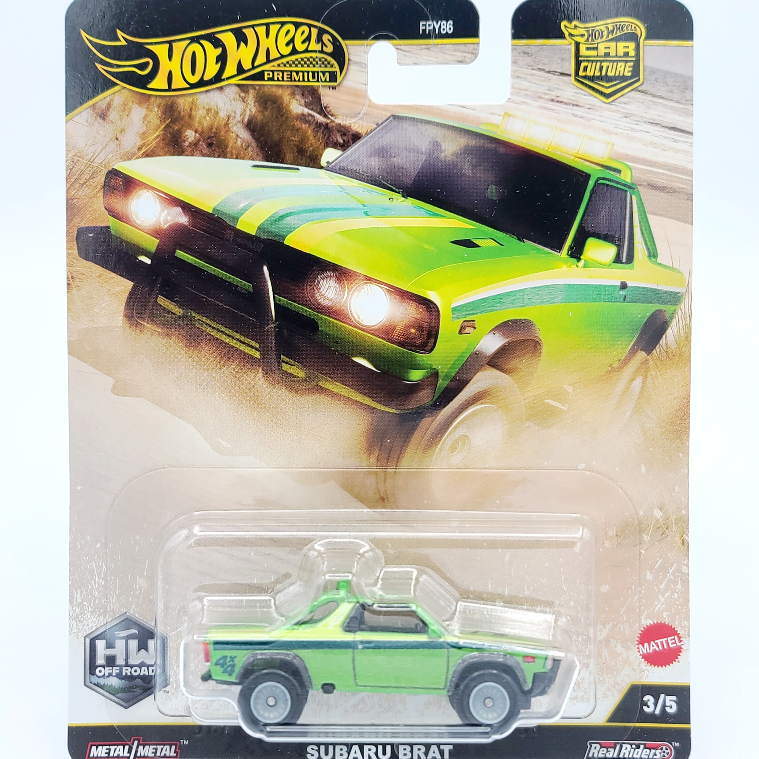 Hot Wheels - 2025 Car Culture Case H - Off Road (Set of 5 Cars)