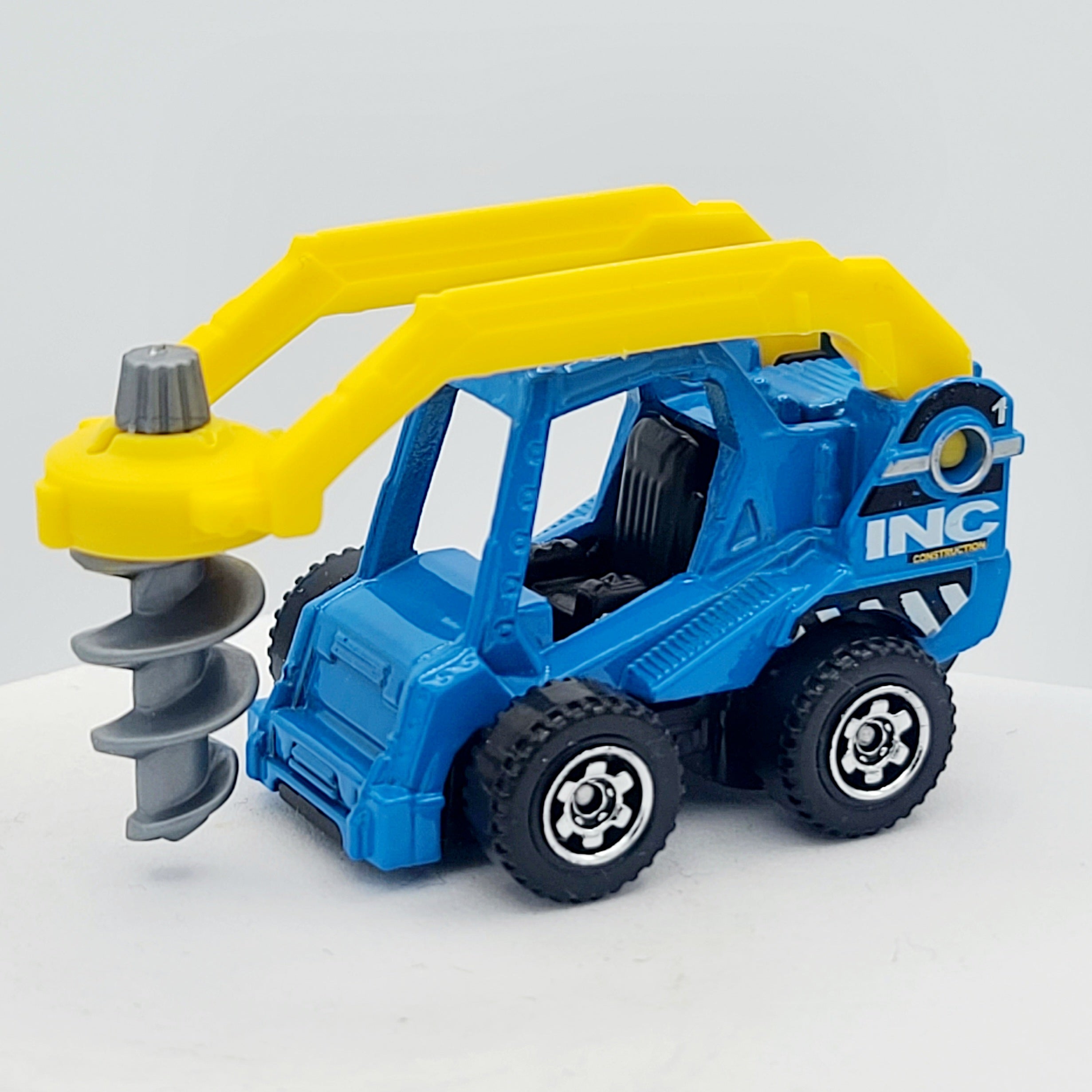 Matchbox Drill Digger Auger "INC Construction" (2019 MBX Basic - Construction)