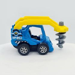 Matchbox Drill Digger Auger "INC Construction" (2019 MBX Basic - Construction)