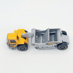 Matchbox Road Scraper "Matchbox Construction" (2023 Real Working Rigs)