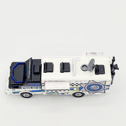 Matchbox E-One Mobile Command Center Truck "Police" (2012 Working Rigs - Mission Force Exclusive)