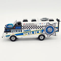 Matchbox E-One Mobile Command Center Truck "Police" (2012 Working Rigs - Mission Force Exclusive)