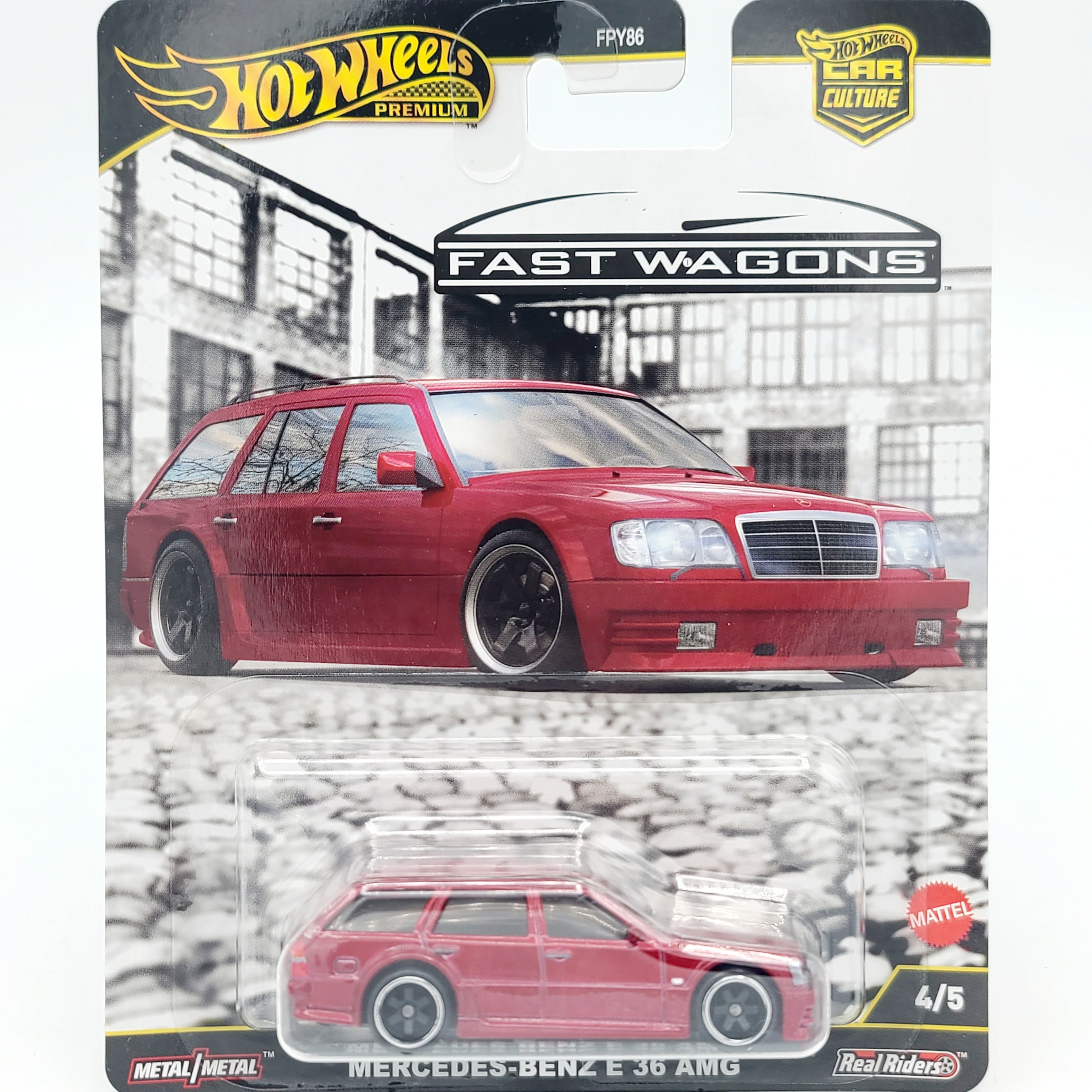Hot Wheels - 2025 Car Culture Case J - Fast Wagons (Set of 5 Cars)