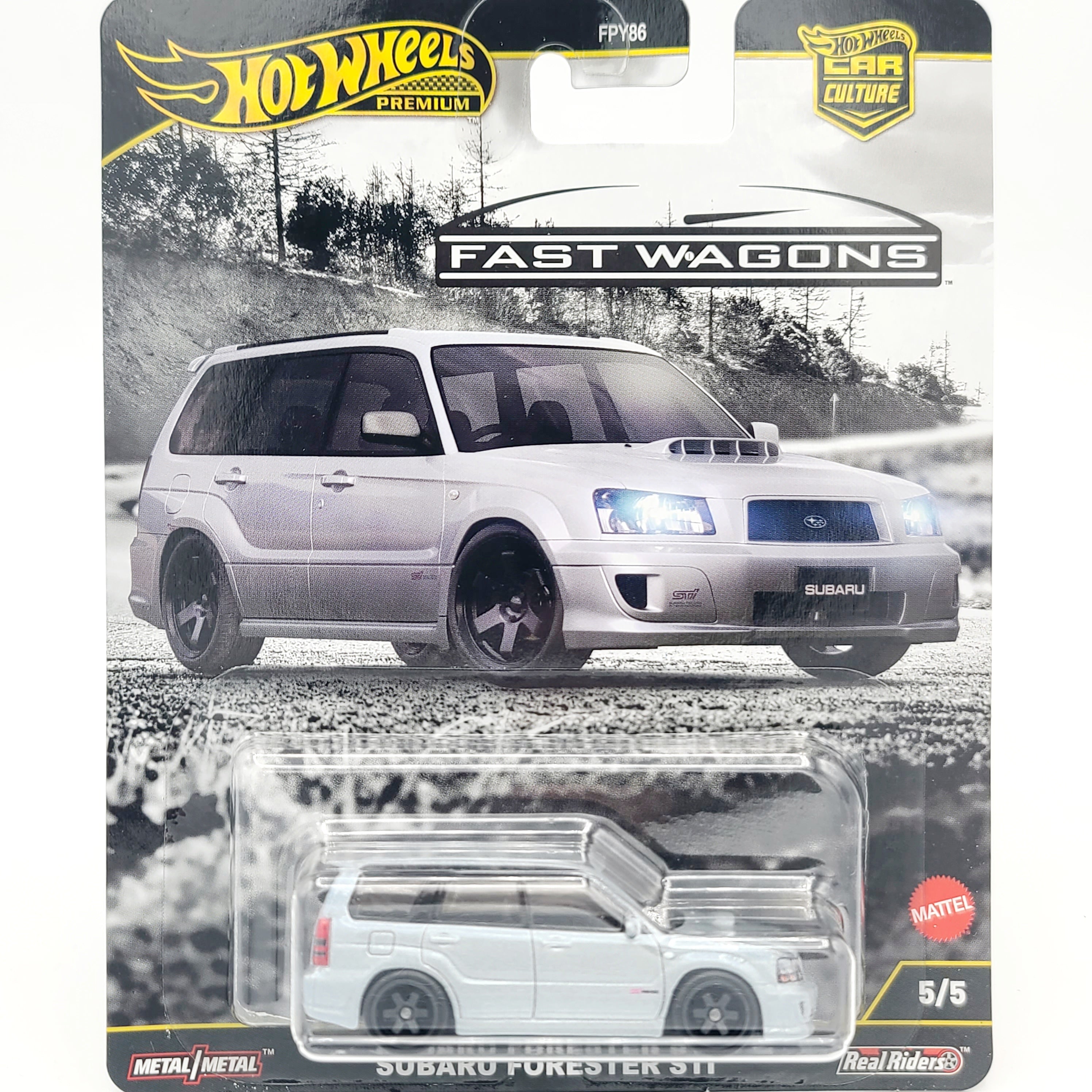 Hot Wheels - 2025 Car Culture Case J - Fast Wagons (Set of 5 Cars)