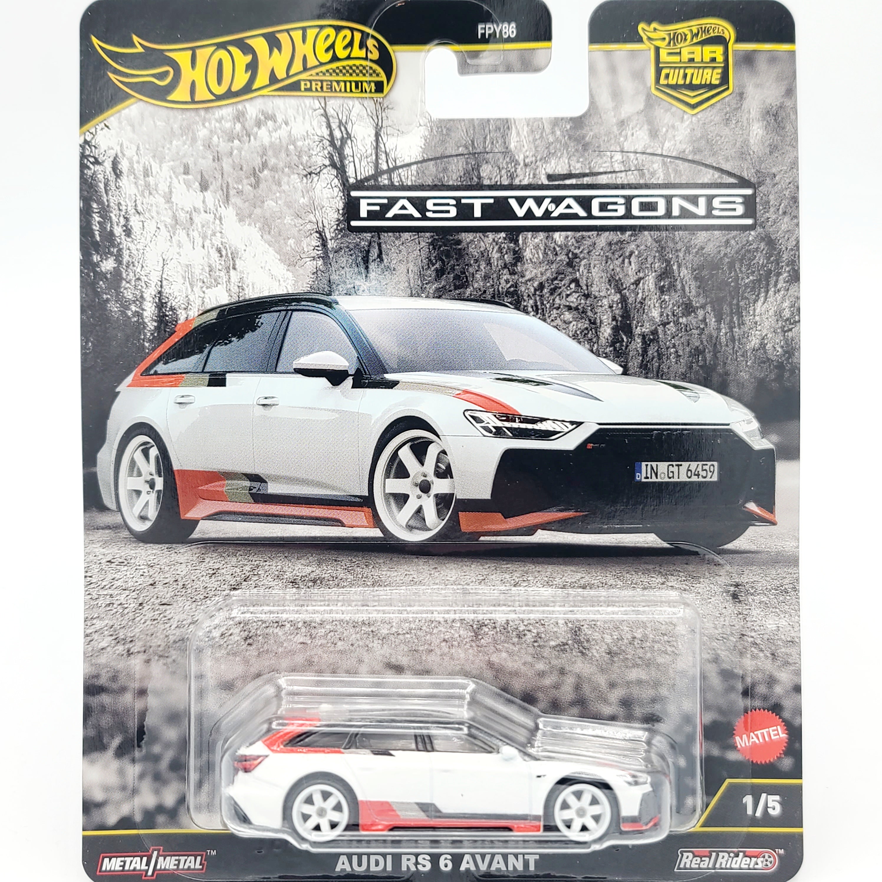Hot Wheels - 2025 Car Culture Case J - Fast Wagons (Set of 5 Cars)