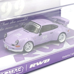 Tarmac Works RWB Porsche Backdate Violetta Idlers 12 Hour 2016 (2024 Hobby64)