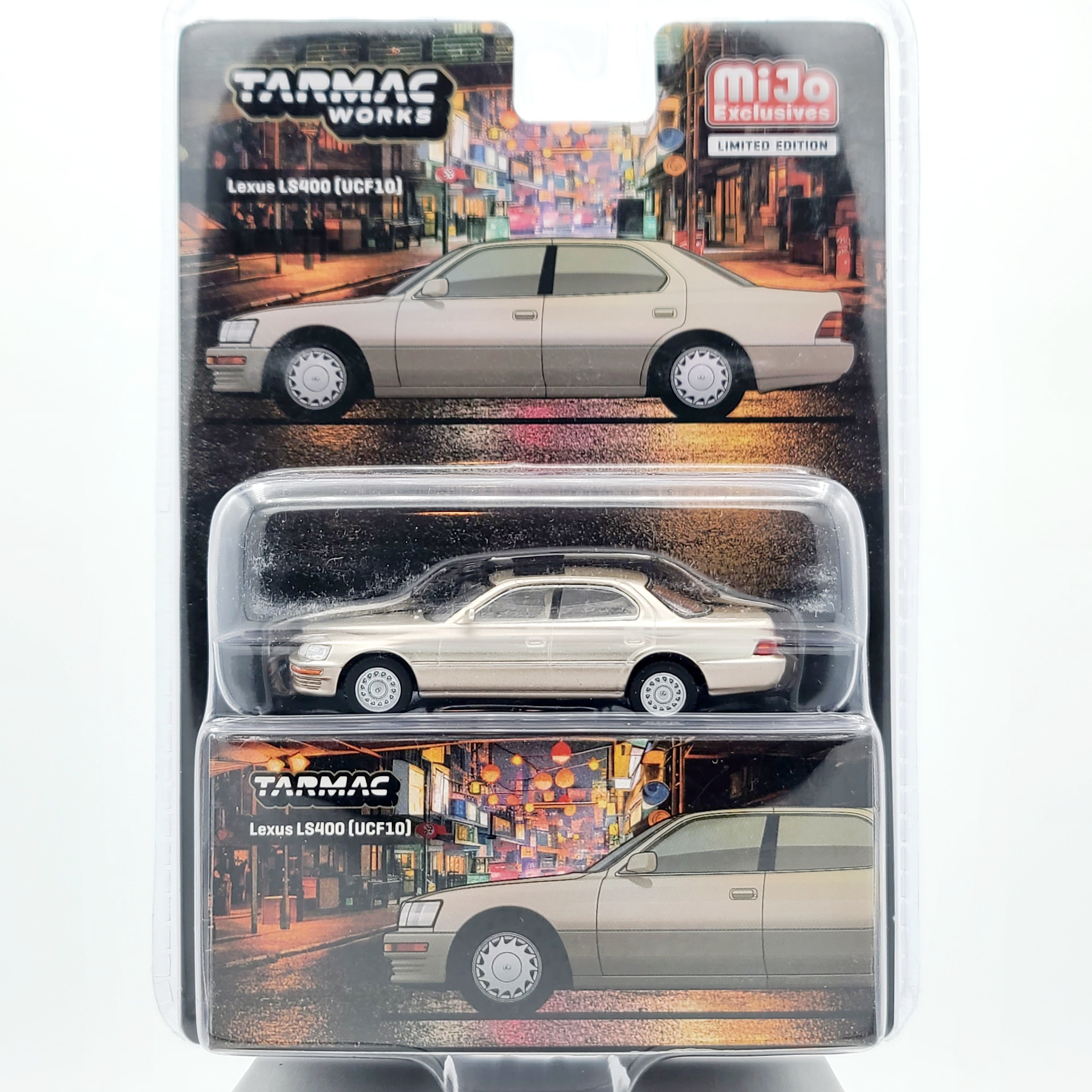 Tarmac Works Lexus LS400, Champagne Beige - 1:64 scale (2024 Global64 - MiJo Exclusives)