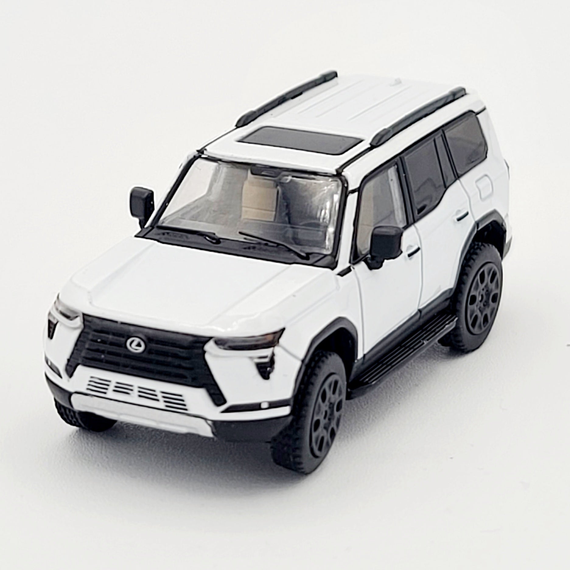 GCD Lexus GX550 - 1:64 scale, White (2024 Release)
