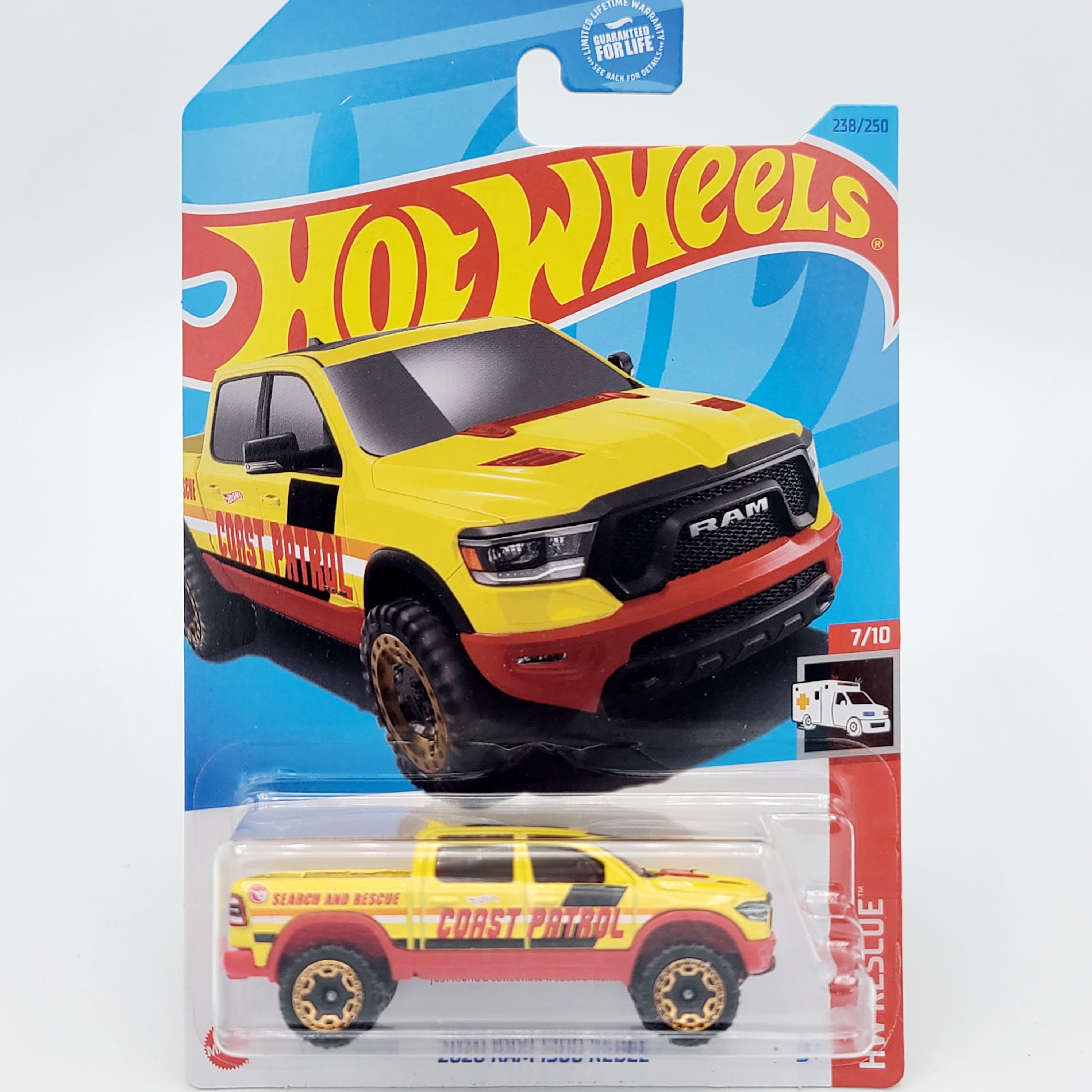 Hot Wheels - Treasure Hunt - Ram 1500 Rebel (2023 HW Basic - Rescue)
