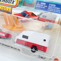 Matchbox '61 Ford Ranchero / Travel Trailer Camper - Surfing II (2025 Adventure Pack Mix 2)