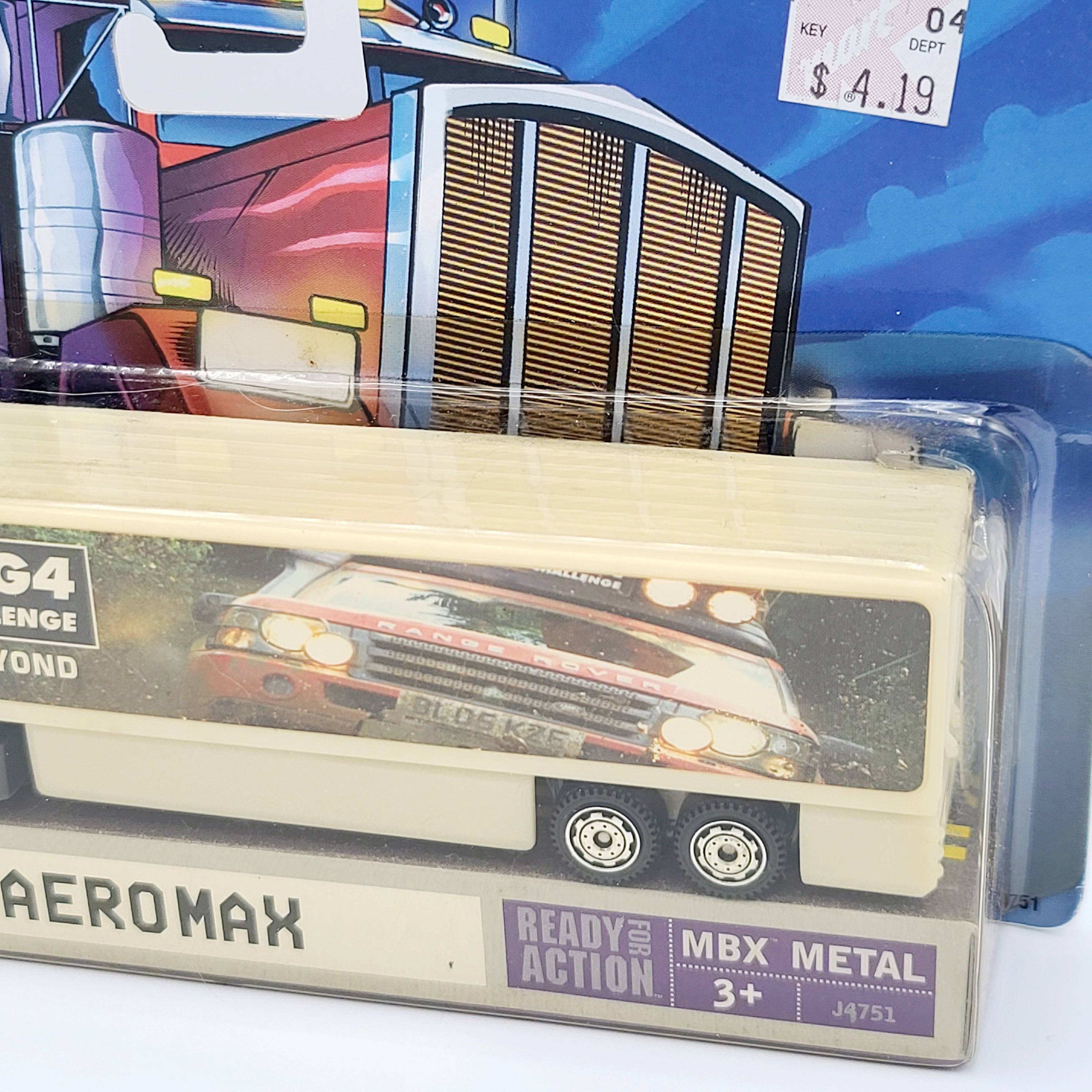Matchbox Ford Aeromax Tractor Cab w/ Box Trailer 