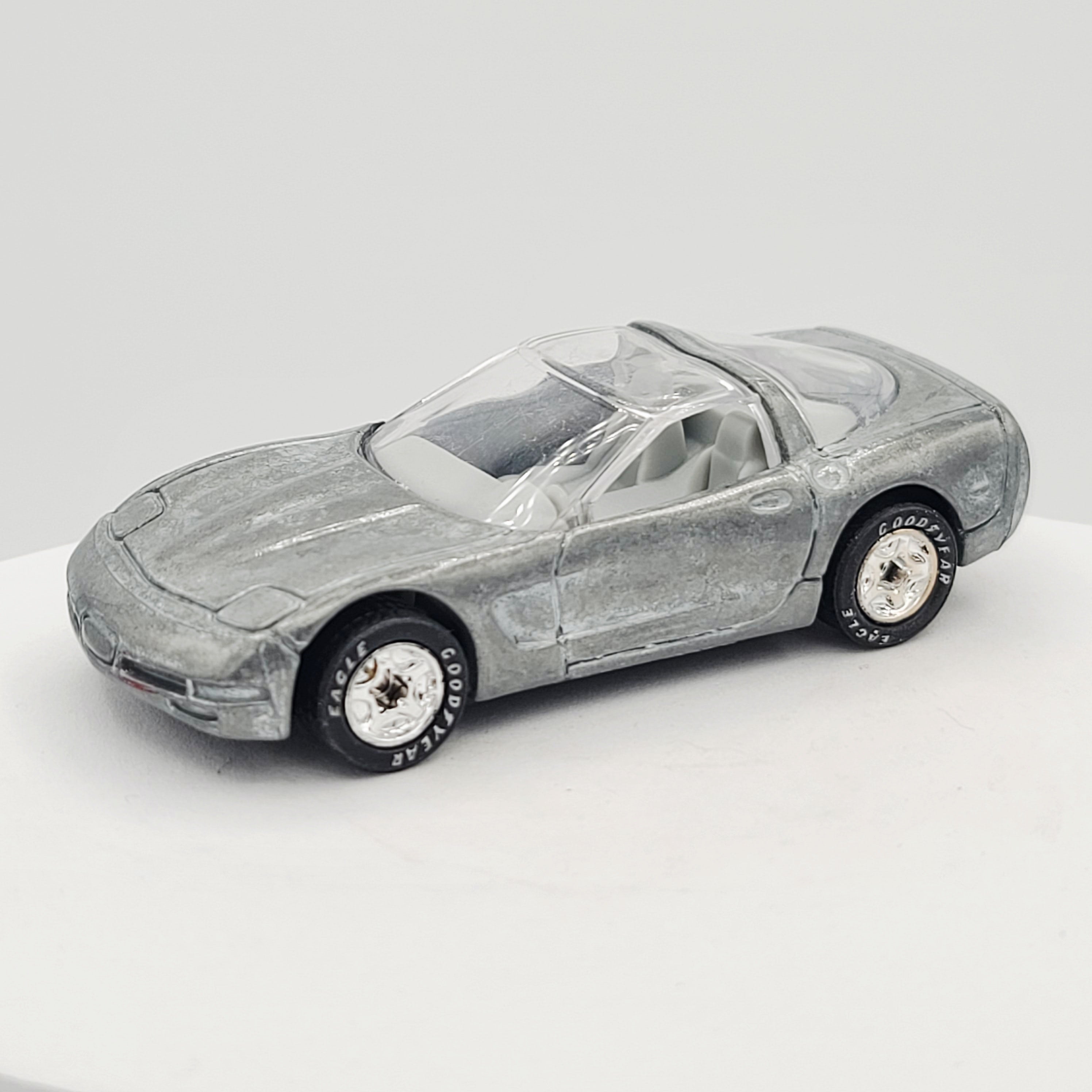 Matchbox '97 Chevrolet Corvette - ZAMAC (1997 MBX Inaugural Collection)