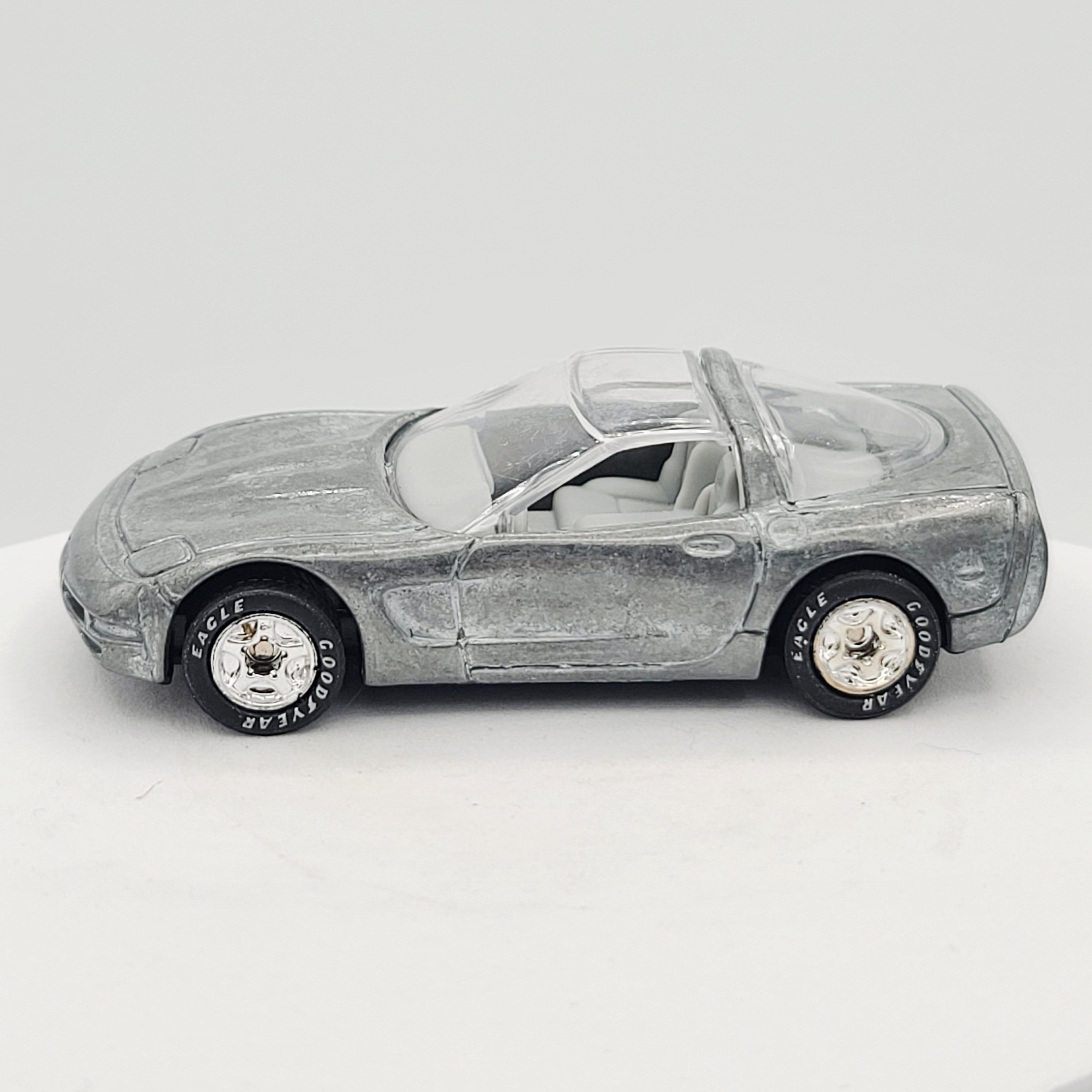 Matchbox '97 Chevrolet Corvette - ZAMAC (1997 MBX Inaugural Collection)
