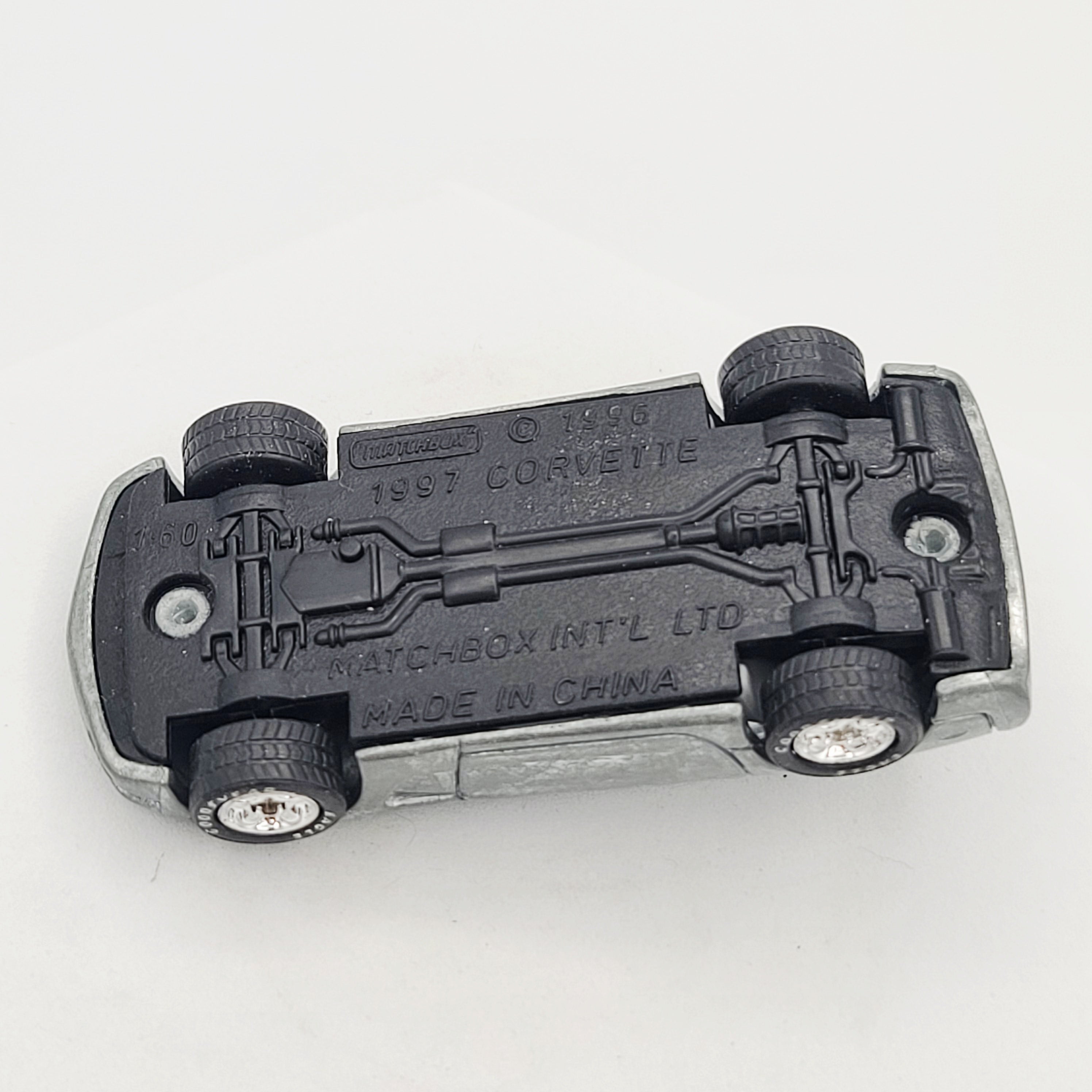 Matchbox '97 Chevrolet Corvette - ZAMAC (1997 MBX Inaugural Collection)