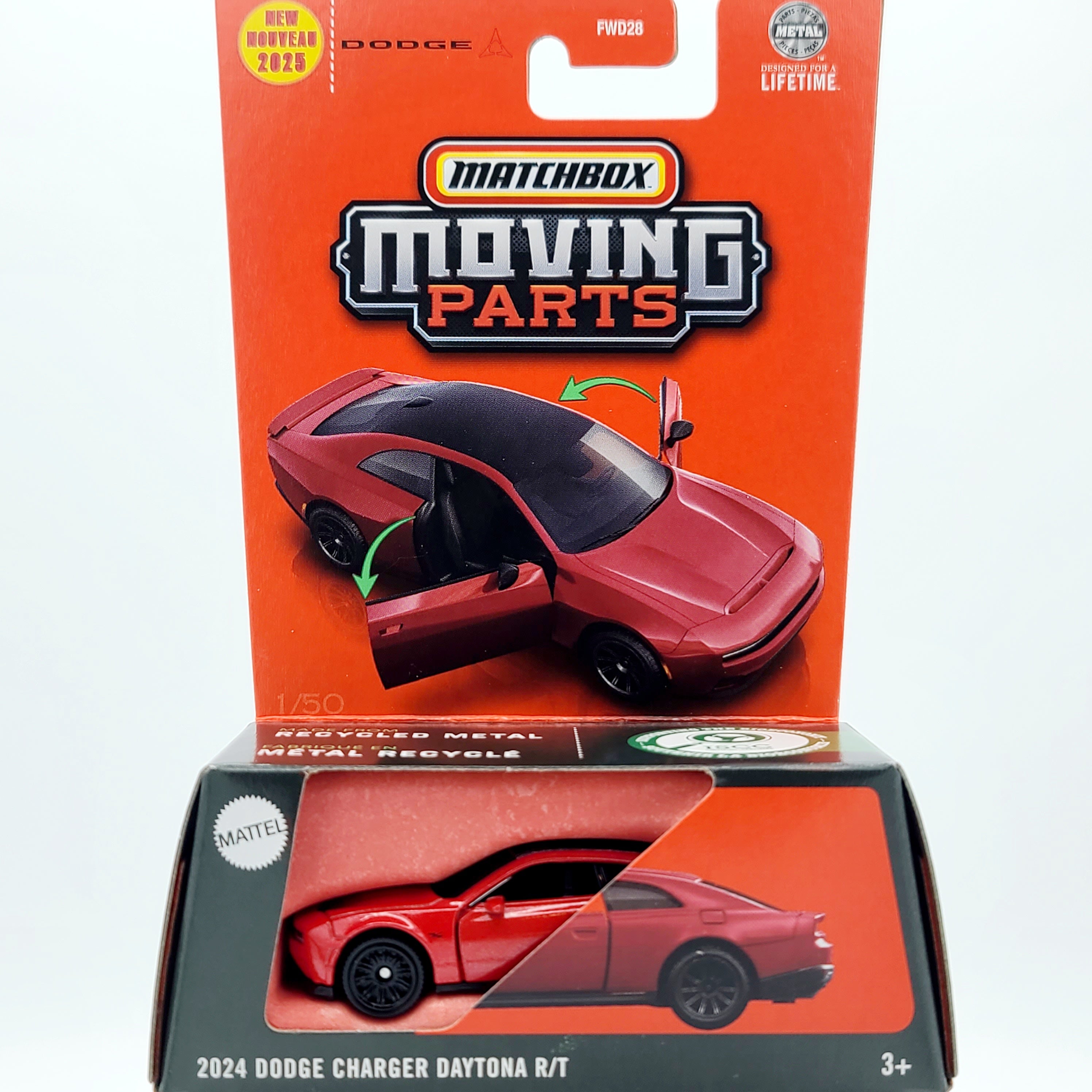 Matchbox Moving Parts - Factory Sealed Case - 2025 Mix 5 E (8 Vehicles)