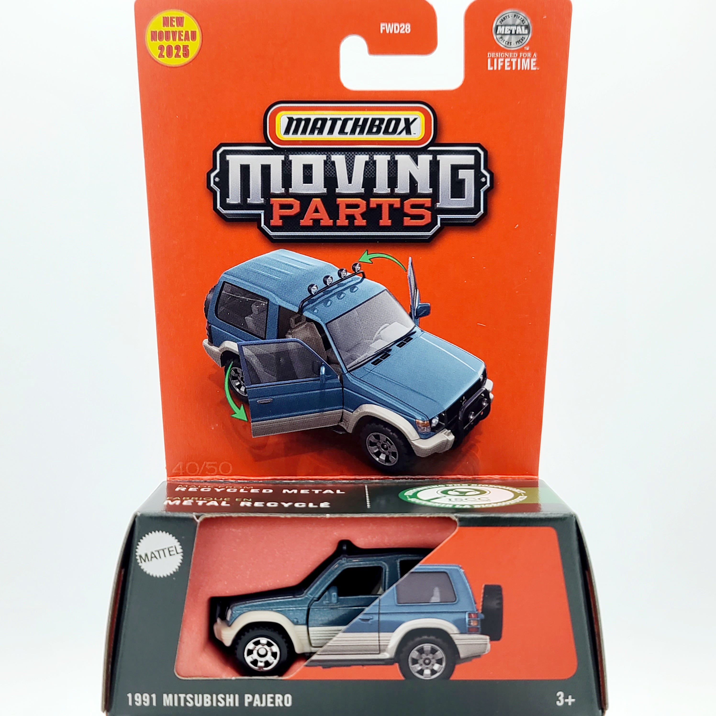 Matchbox Moving Parts - Factory Sealed Case - 2025 Mix 5 E (8 Vehicles)
