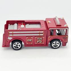 Hot Wheels Fire Eater Fire Engine (2009 HW Basic - Treasure Hunt)