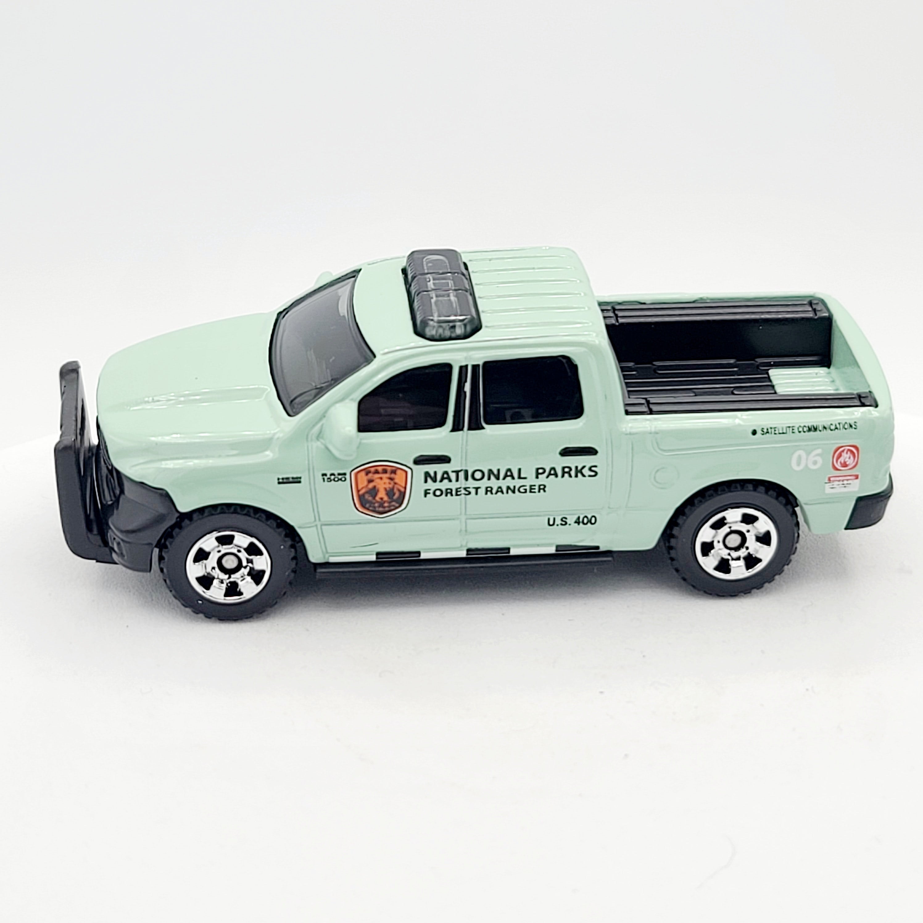 Matchbox '15 Ram 1500 Truck "National Parks" (2016 MBX Basic - Heroic Rescue)