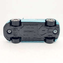 Matchbox '07 Audi R8, Metalflake Light Blue (2007 MBX Basic - Metal)