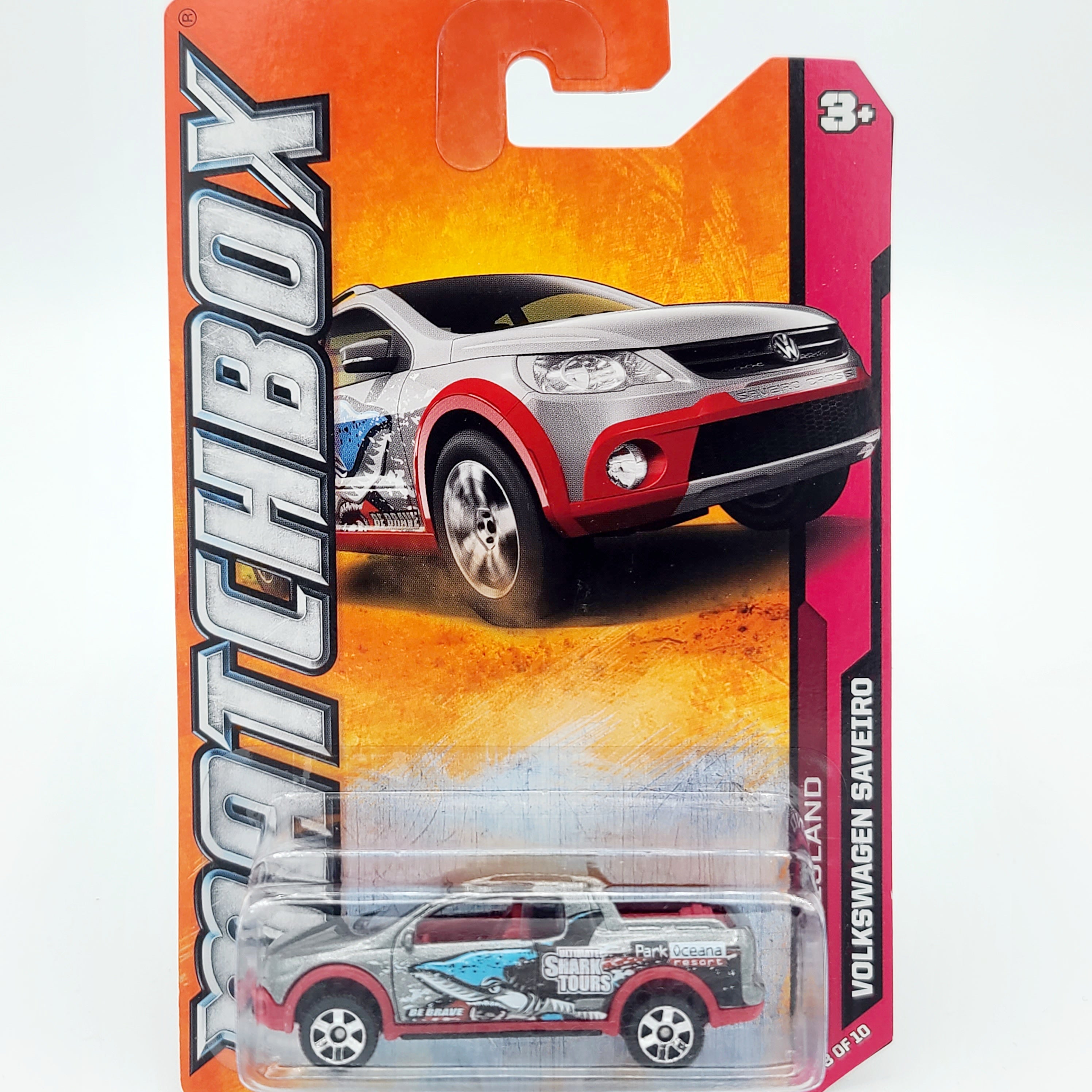Matchbox Volkswagen Saveiro "Shark Tours" (2012 MBX Basic - Island)