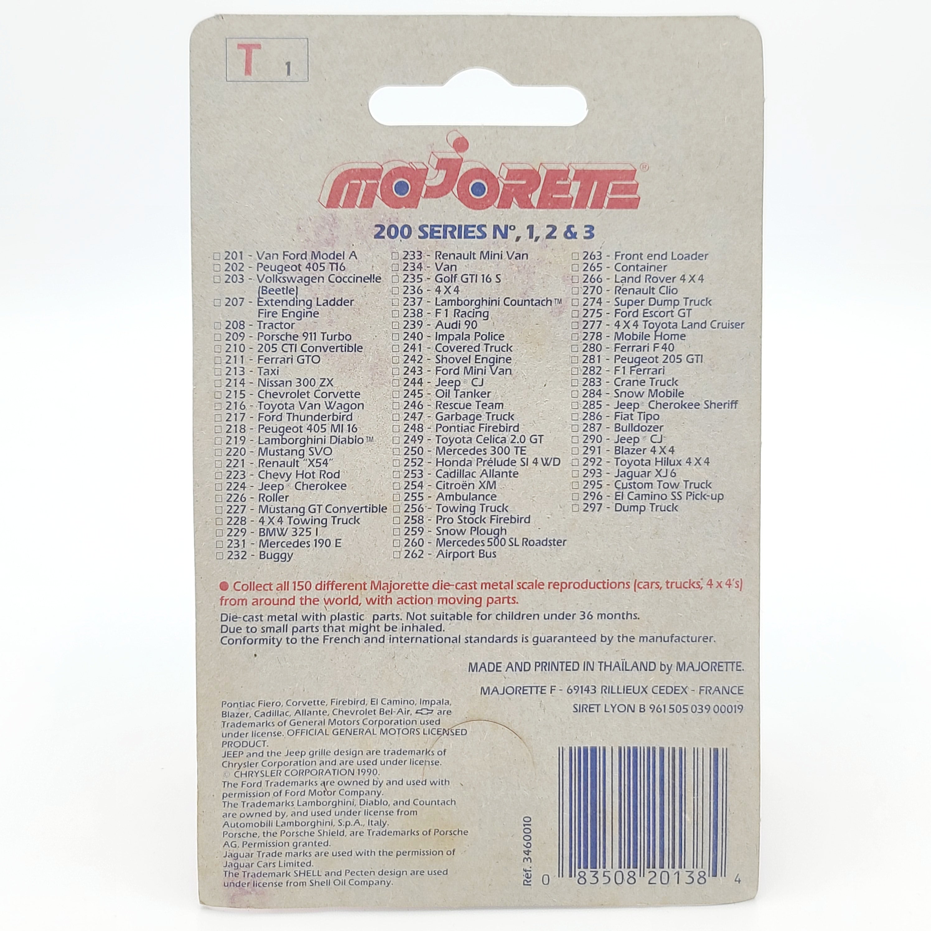 Majorette Aston Martin DB7 (1994 200 Series)