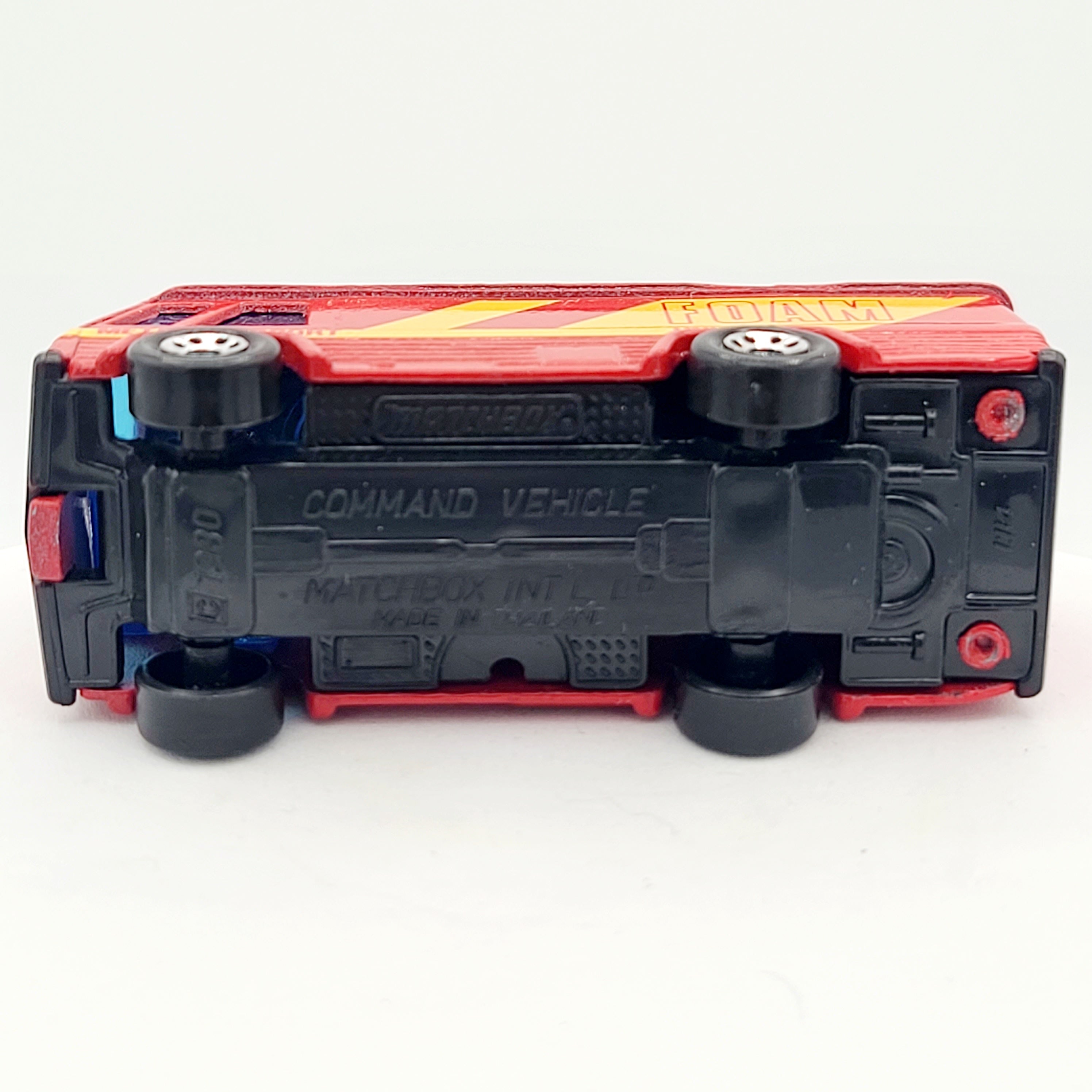 Matchbox Command Vehicle *Black Siren variation* (1990 MBX International Multipack ROW)