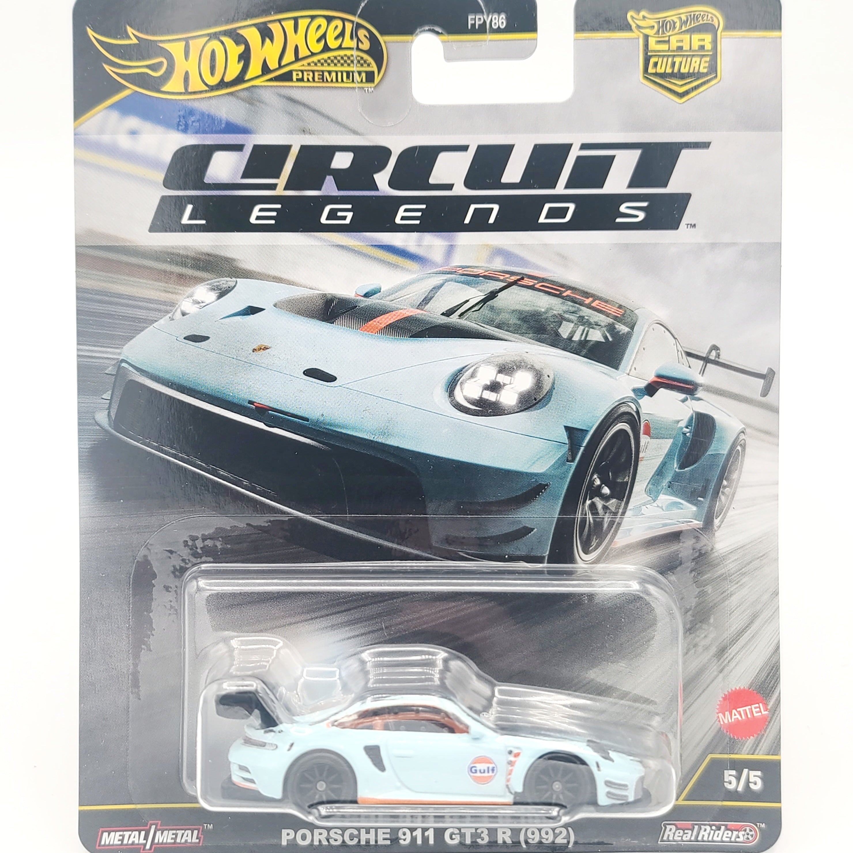 Hot Wheels - 2025 Car Culture Case K - Circuit Legends (Set of 5 Cars)
