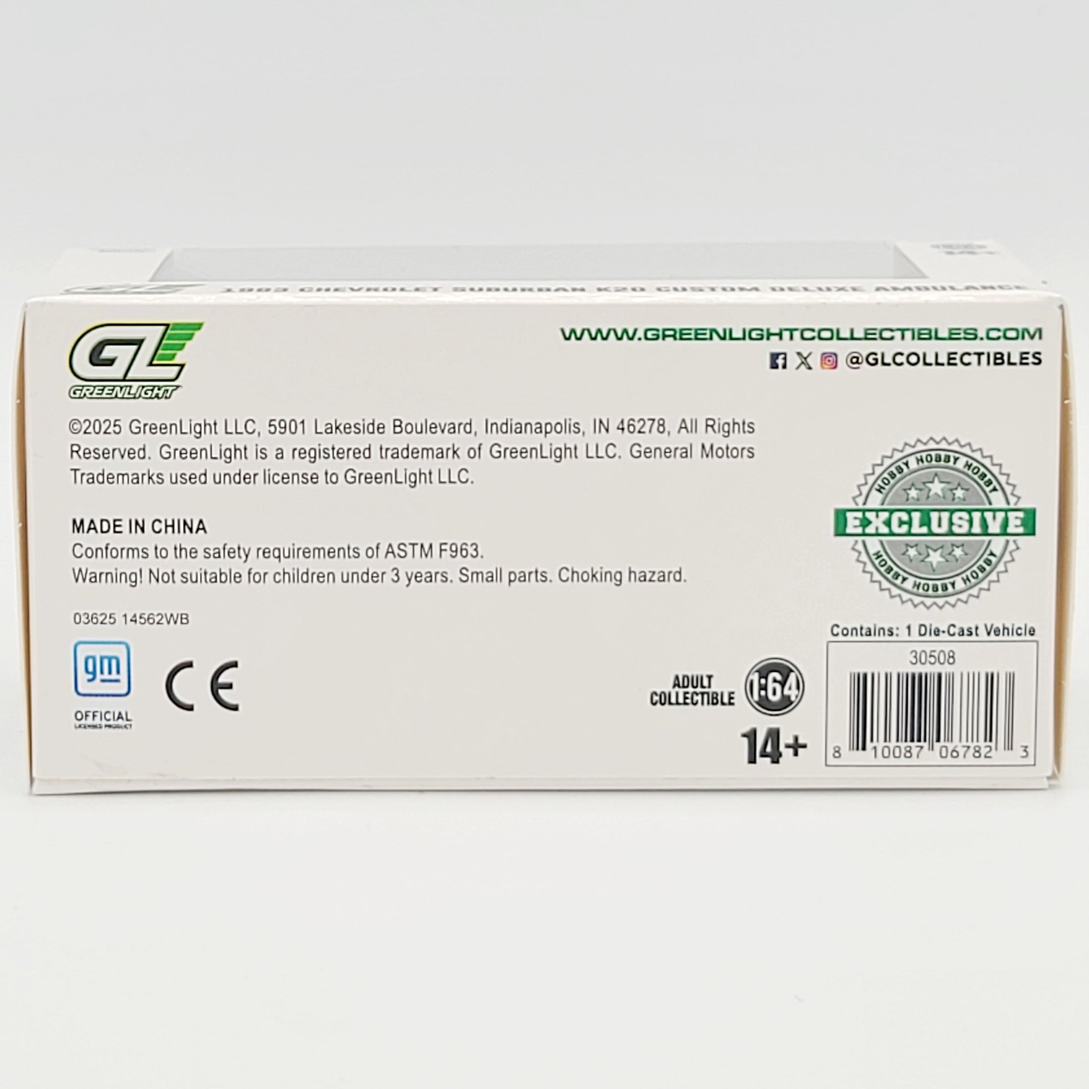 GreenLight '83 Chevrolet Suburban K20 Custom Deluxe Ambulance - 1:64 scale (2025 Hobby Exclusive)