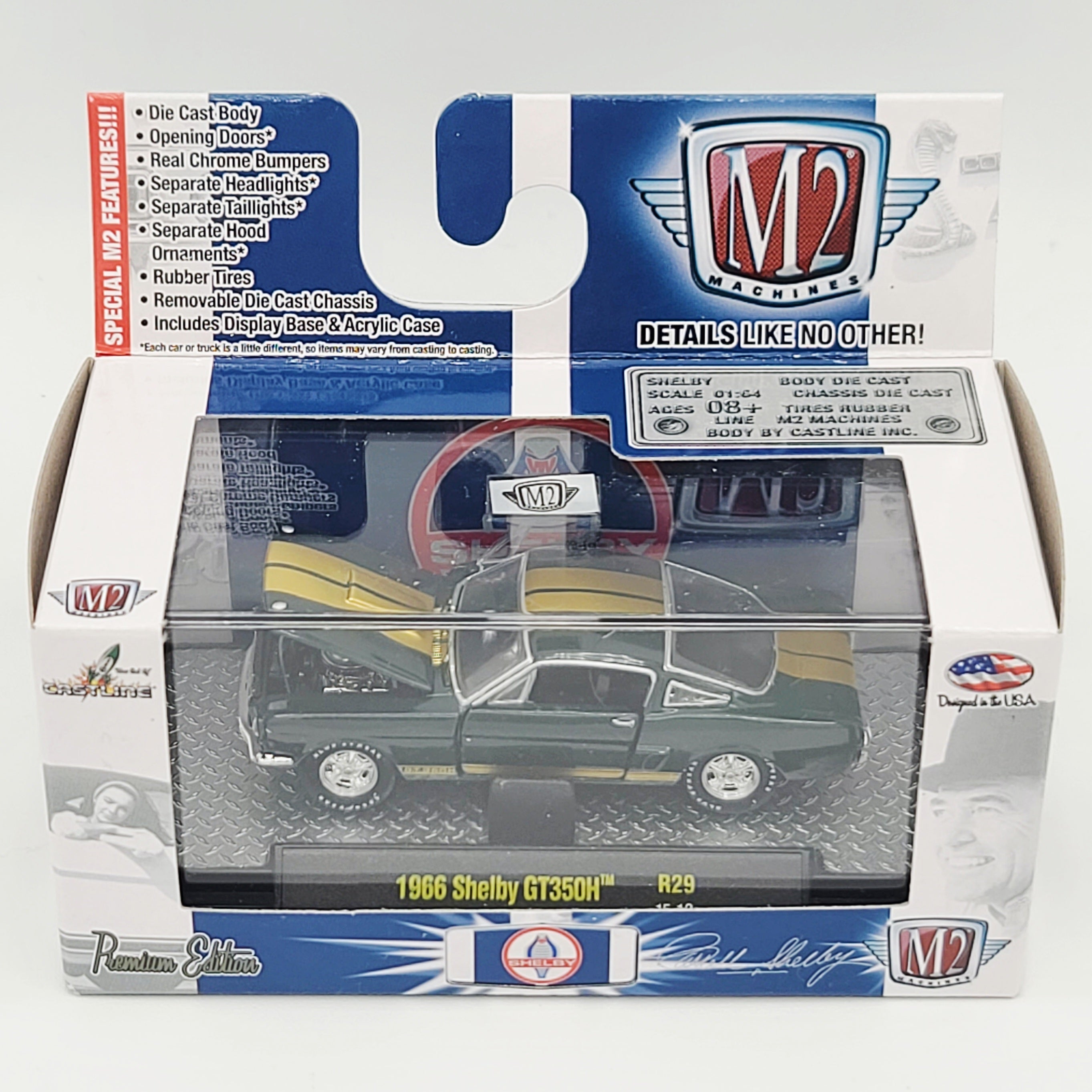 M2 Machines '66 Shelby GT350H / Ford Mustang - 1:64, Shelby (2015 Auto-Thentics R29)