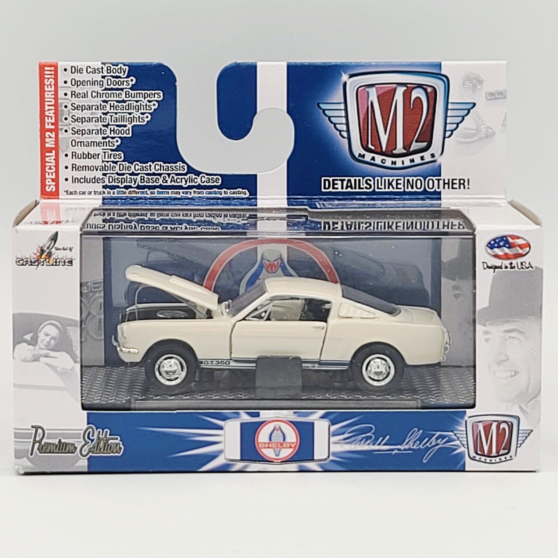 M2 Machines '65 Shelby GT350 / Ford Mustang - 1:64, Shelby (2015 Auto-Thentics R29)