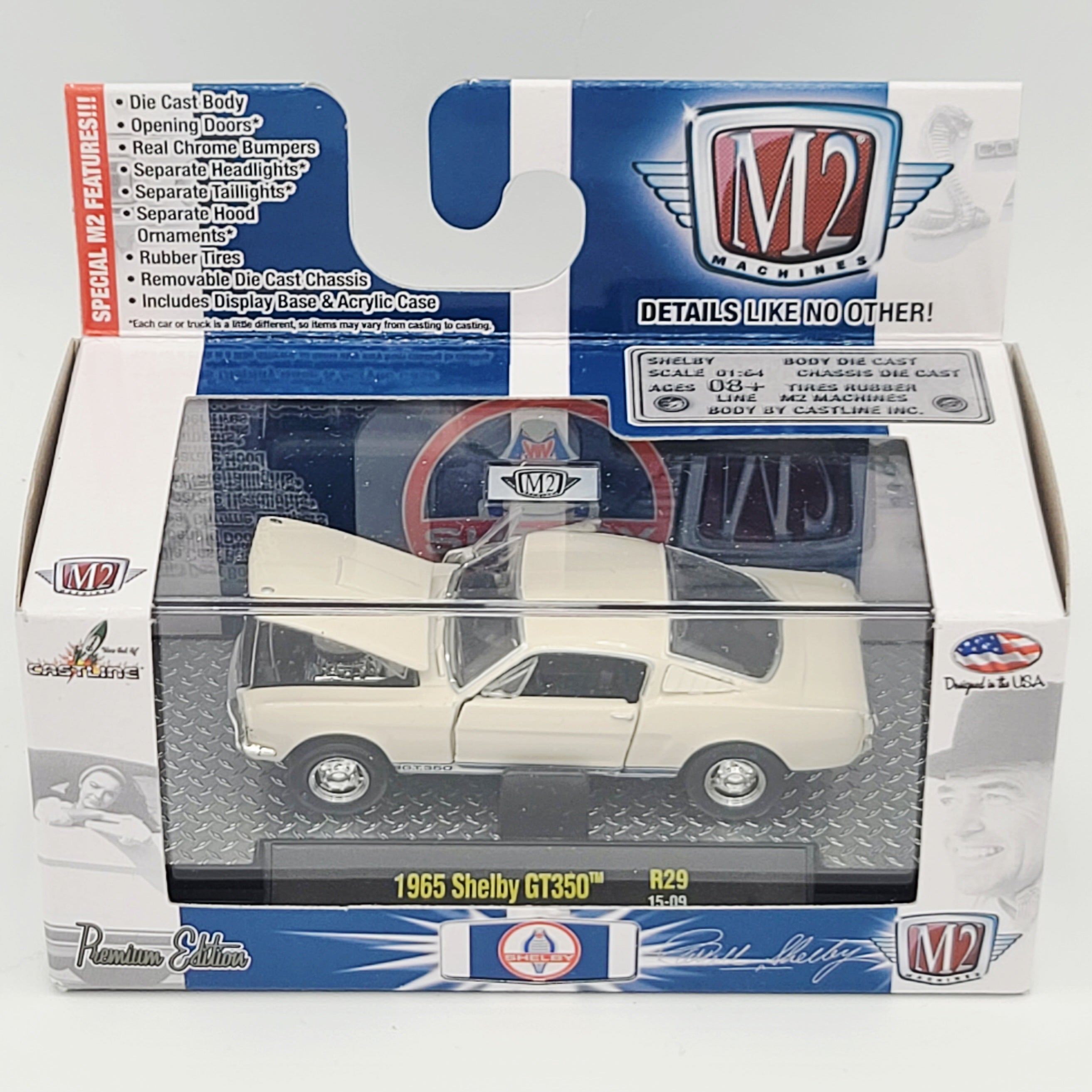 M2 Machines '65 Shelby GT350 / Ford Mustang - 1:64, Shelby (2015 Auto-Thentics R29)