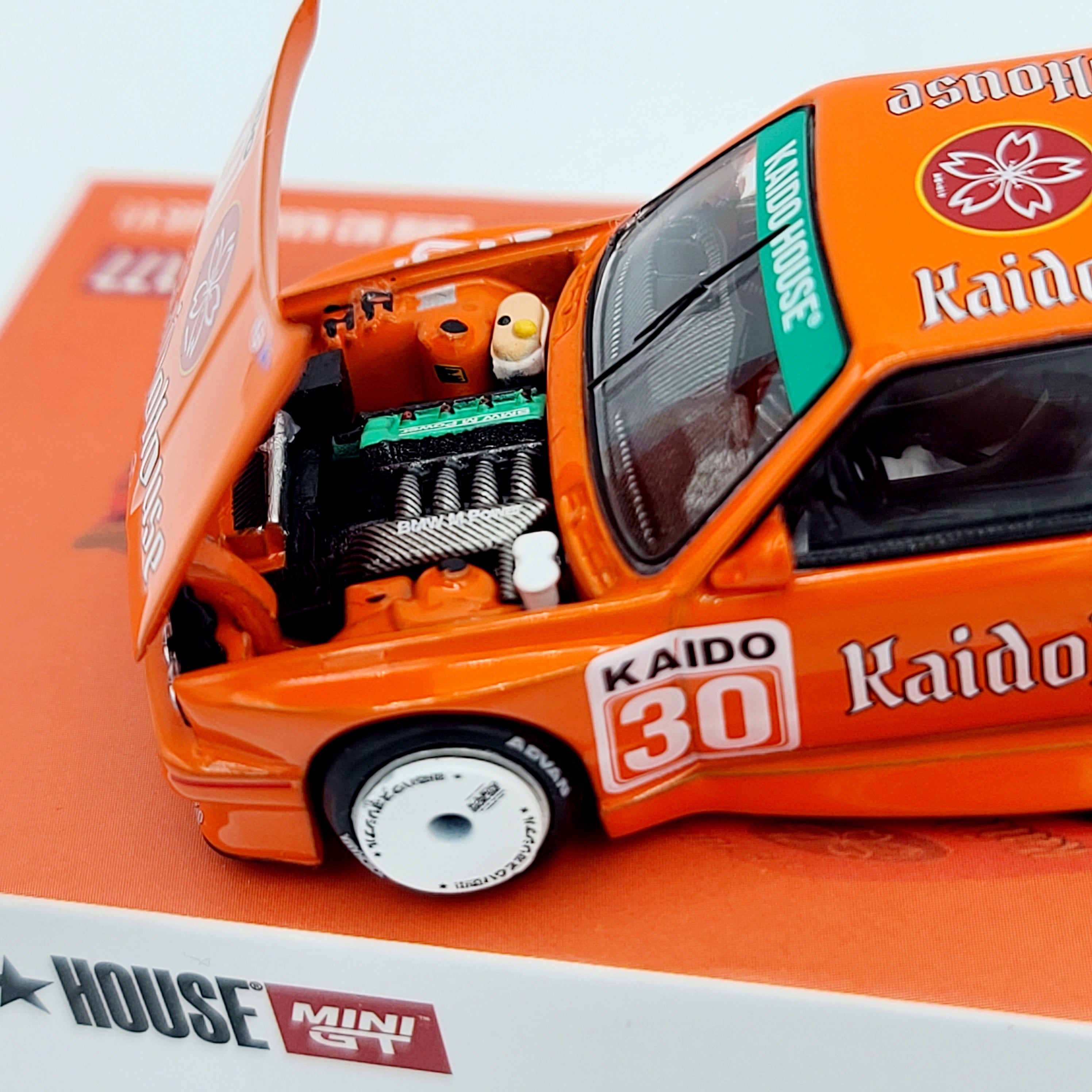 Kaido House x Mini GT BMW M3 Kaidohaus V1 - 1:64, Orange (2025 Limited Edition)