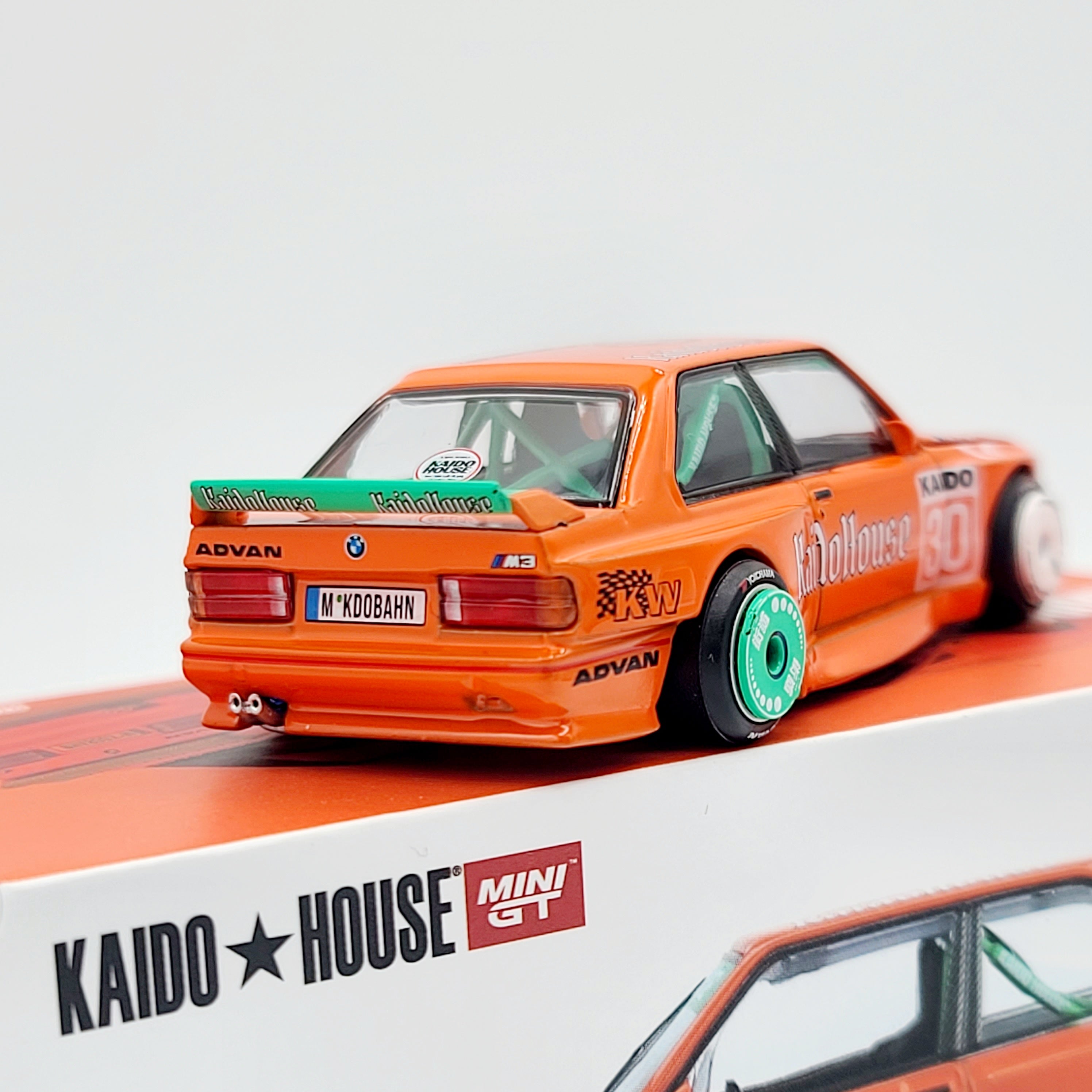 Kaido House x Mini GT BMW M3 Kaidohaus V1 - 1:64, Orange (2025 Limited Edition)