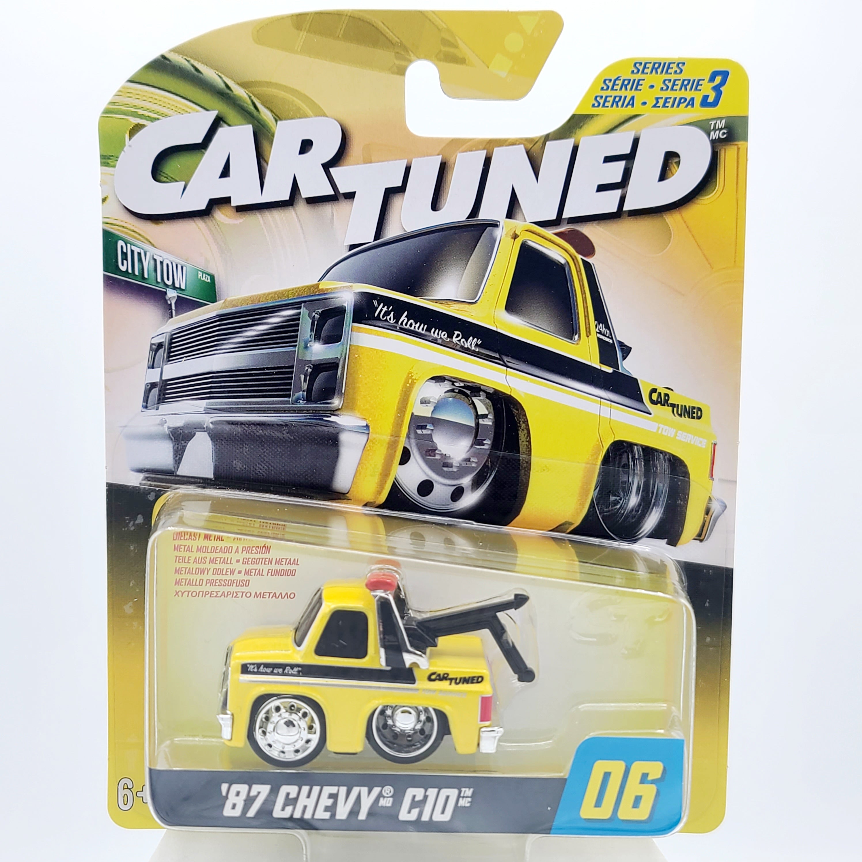 MGA Car Tuned '87 Chevy C10 #06 (2025 Hobby Series 3 - City Tow)