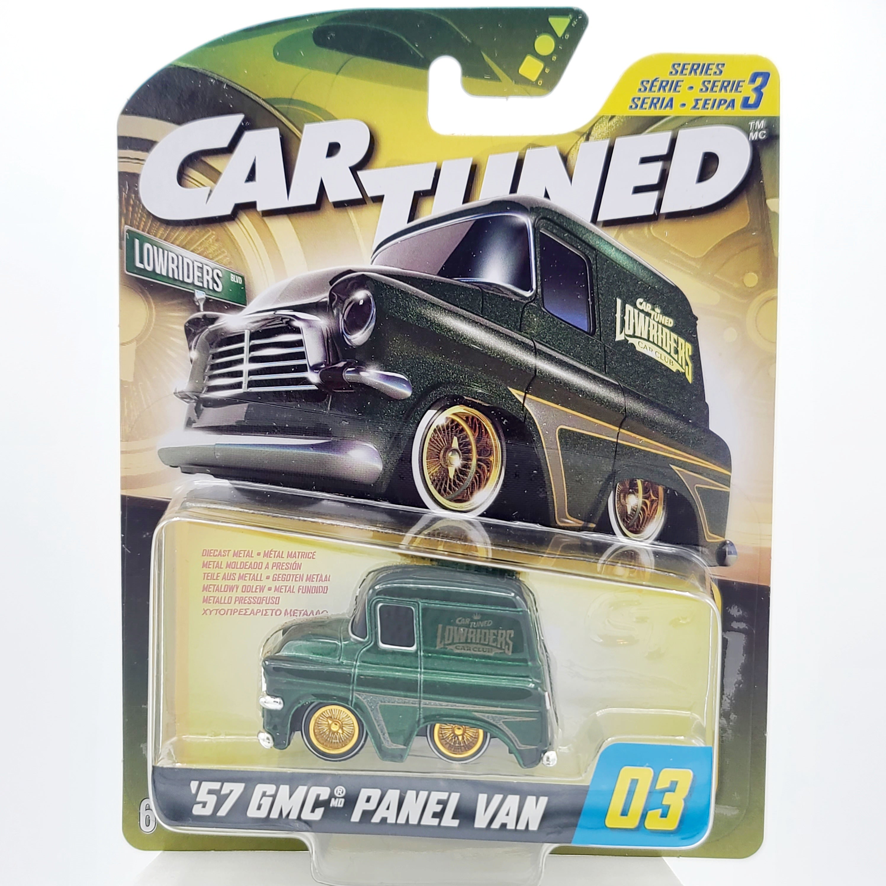 MGA Car Tuned '57 GMC Panel Van #03 (2025 Hobby Series 3 - Lowriders)