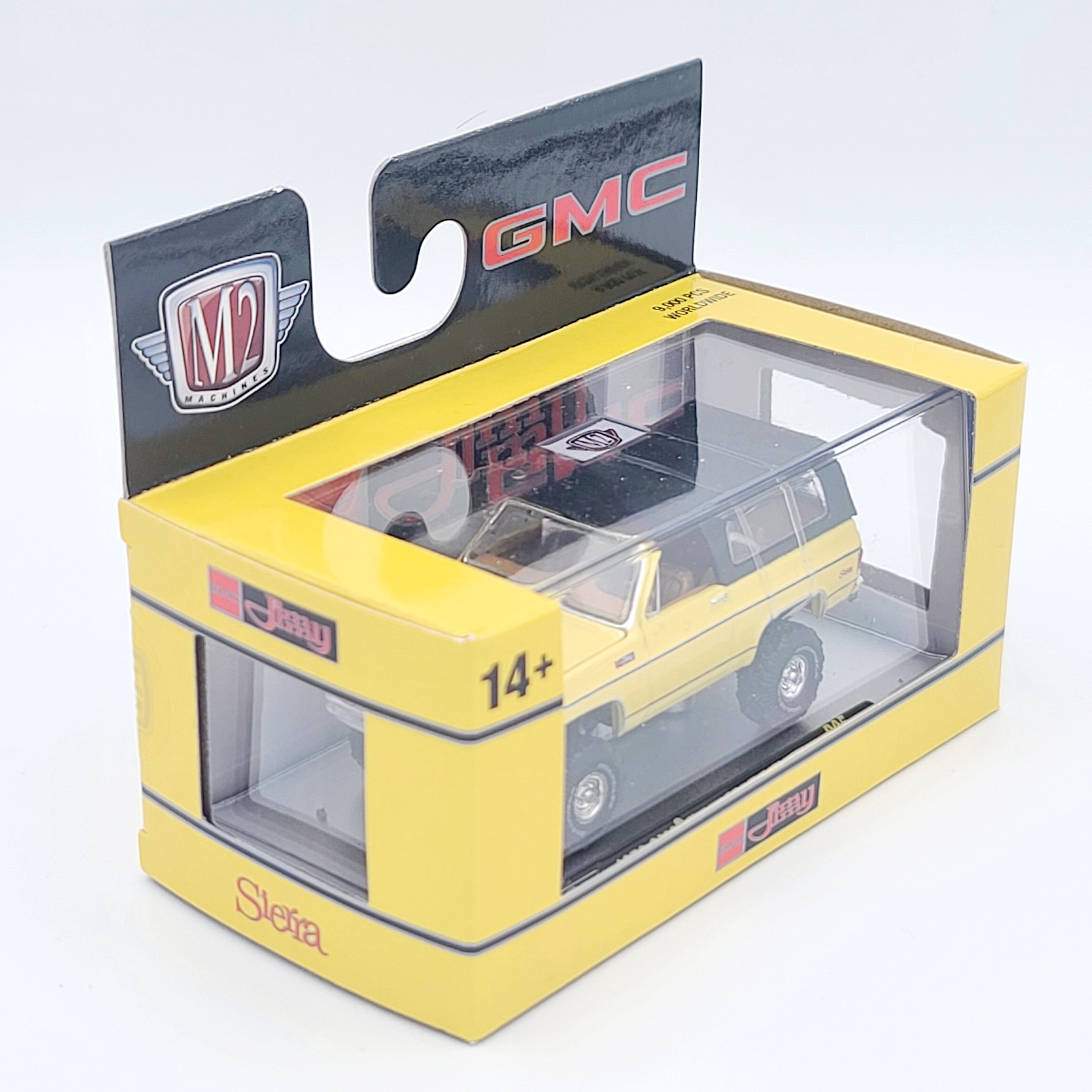 M2 Machines '73 GMC Jimmy Sierra 4x4 - 1:64 (2024 Auto-Thentics Rel. 95)