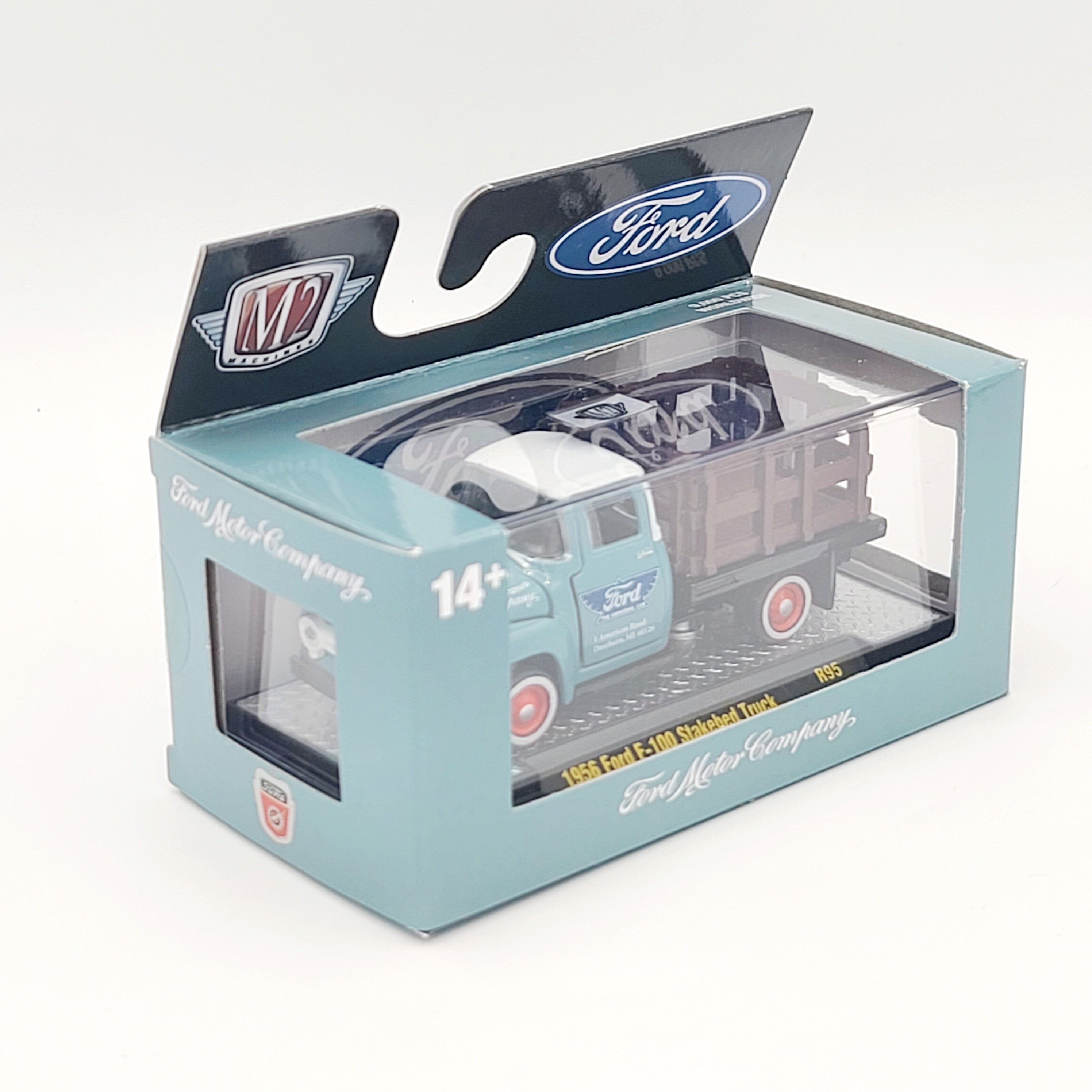 M2 Machines '56 Ford F-100 Stakebed Truck - 1:64 (2024 Auto-Thentics Rel. 95)